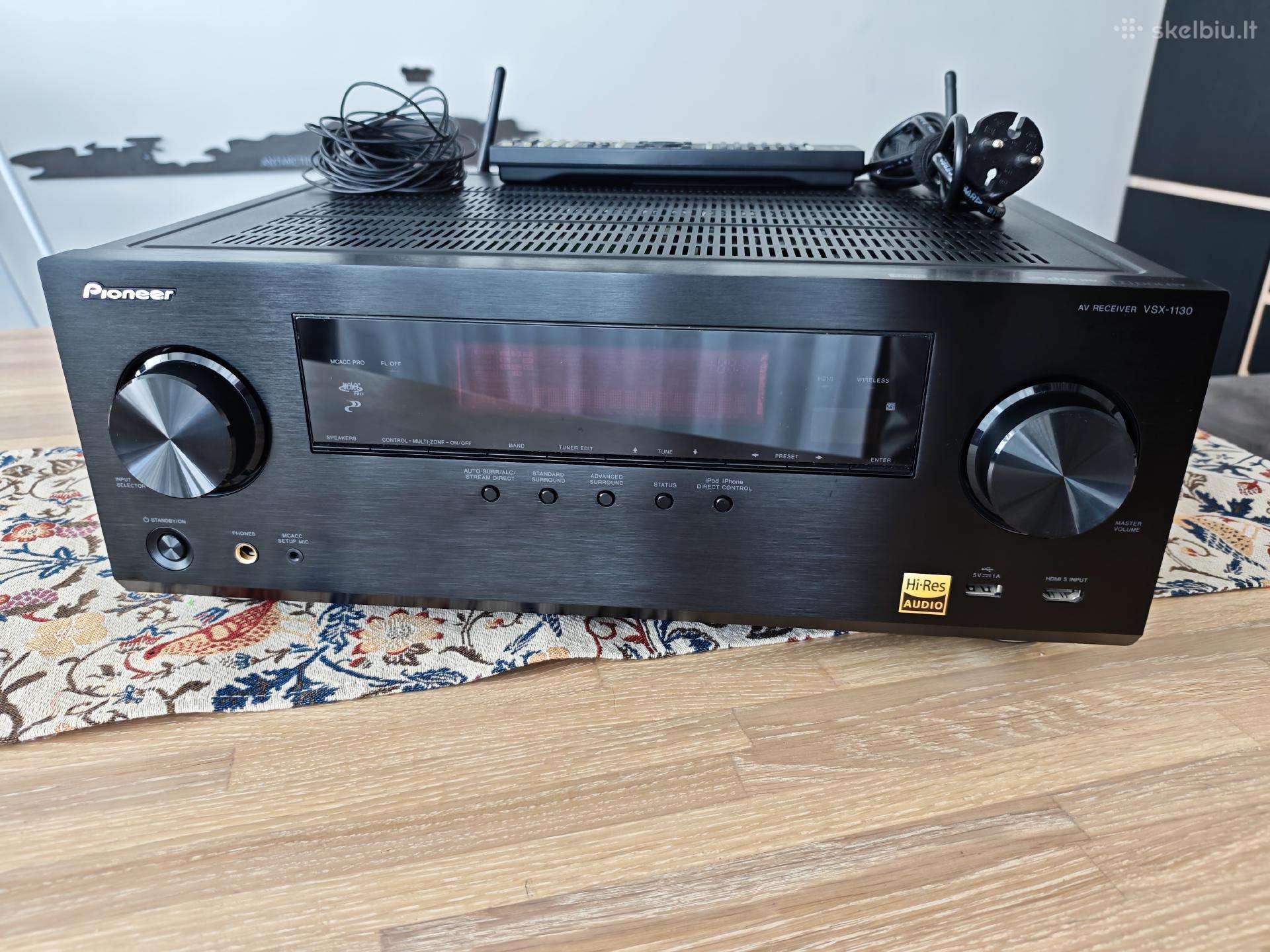 Pioneer Vsx-1130-k 7.2 AV resyveris