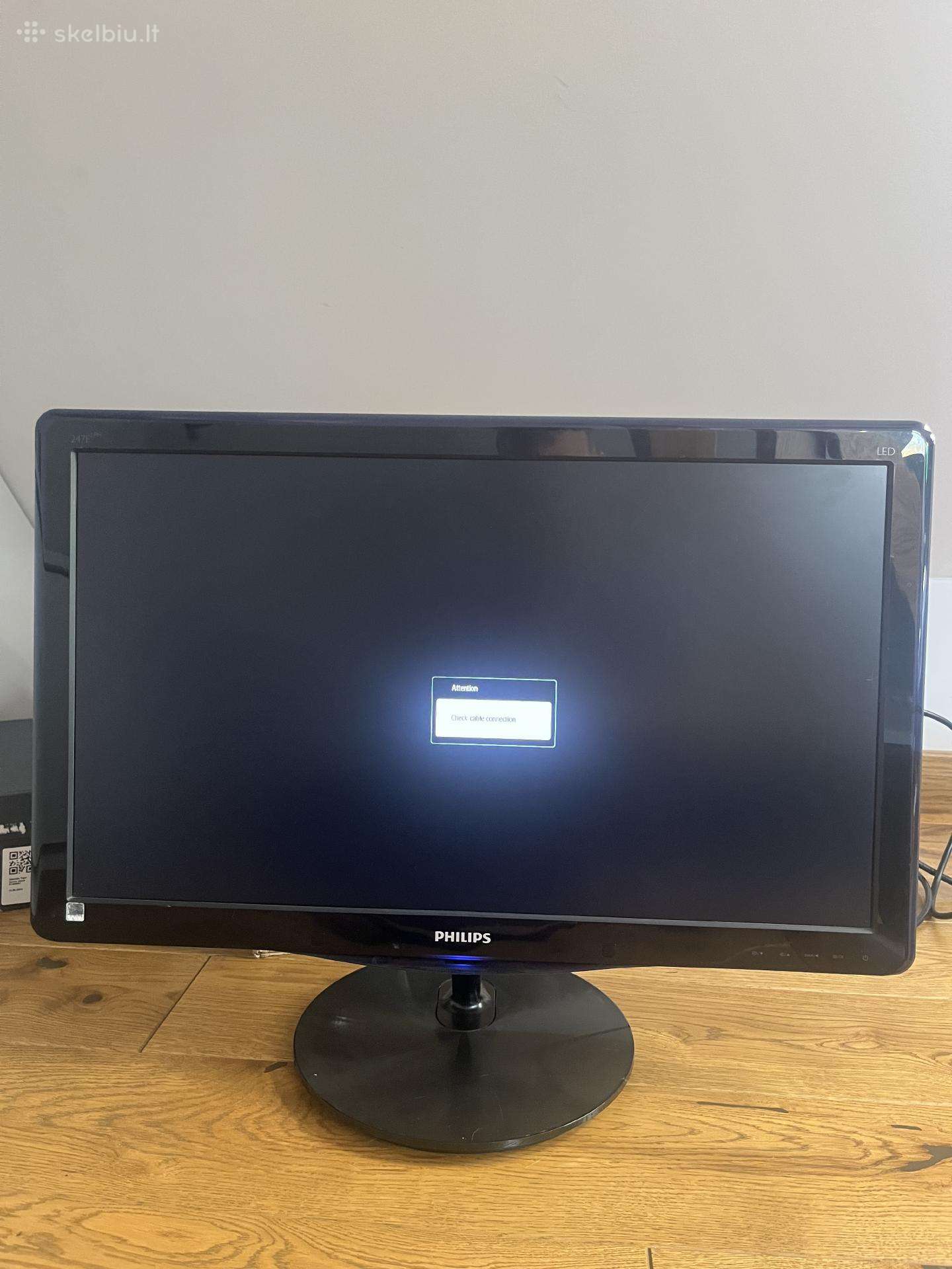 Philips 247e3lphsu – 24 Full HD LED monitorius