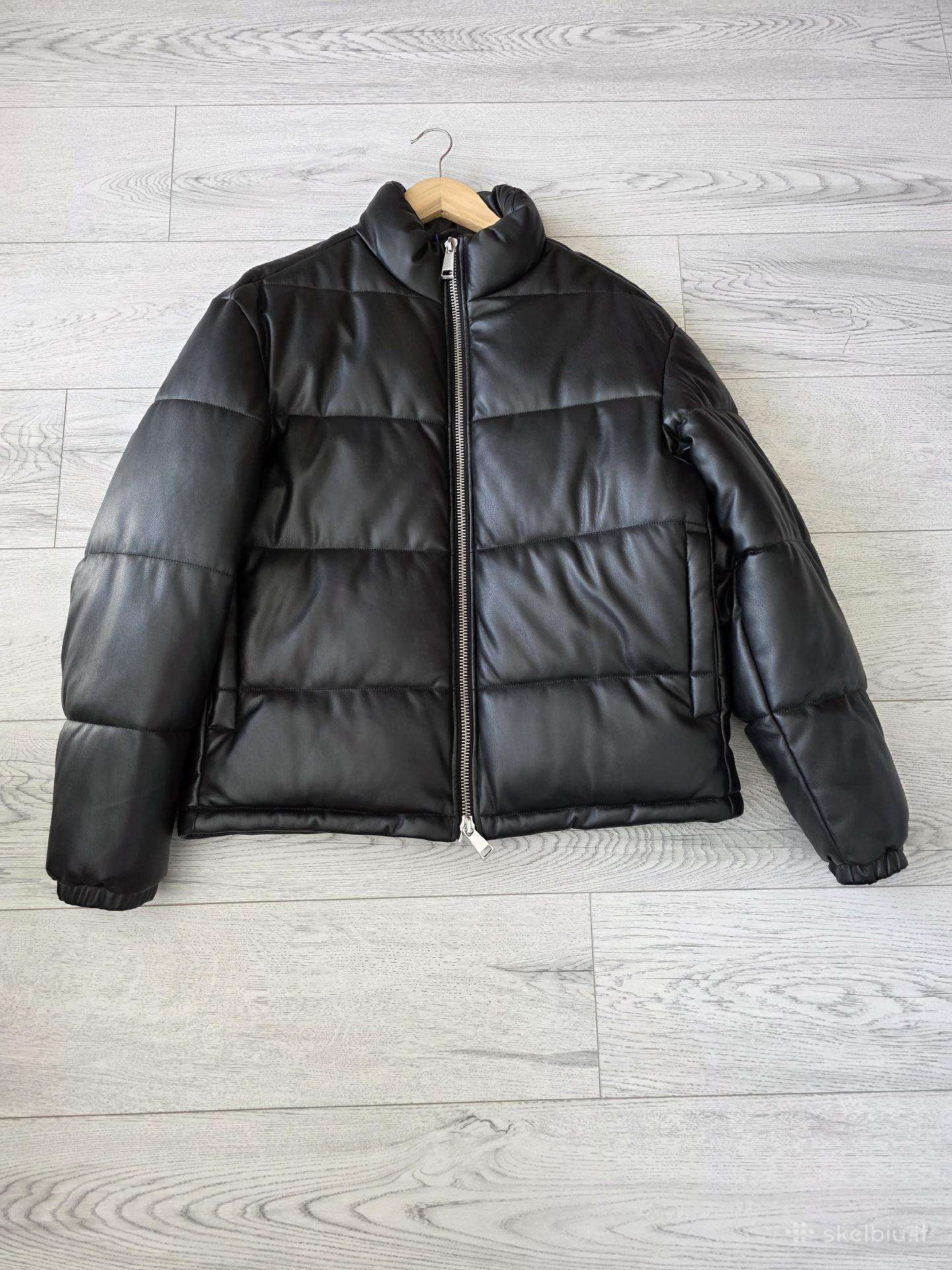 Jack & Jones Jornoa Pu vyriška pašiltinta striukė