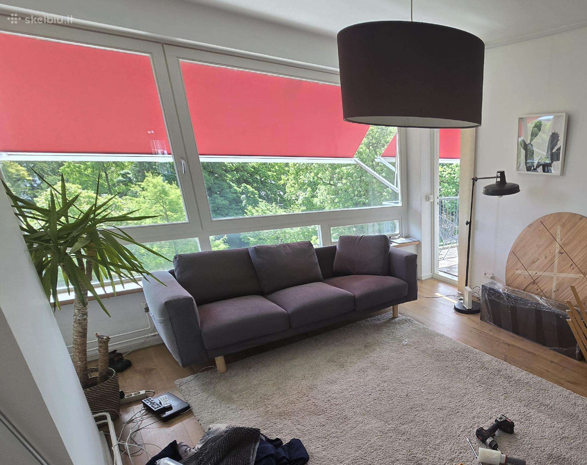 Atiduodu Sofa trivietė naudota Ikea Norsborg