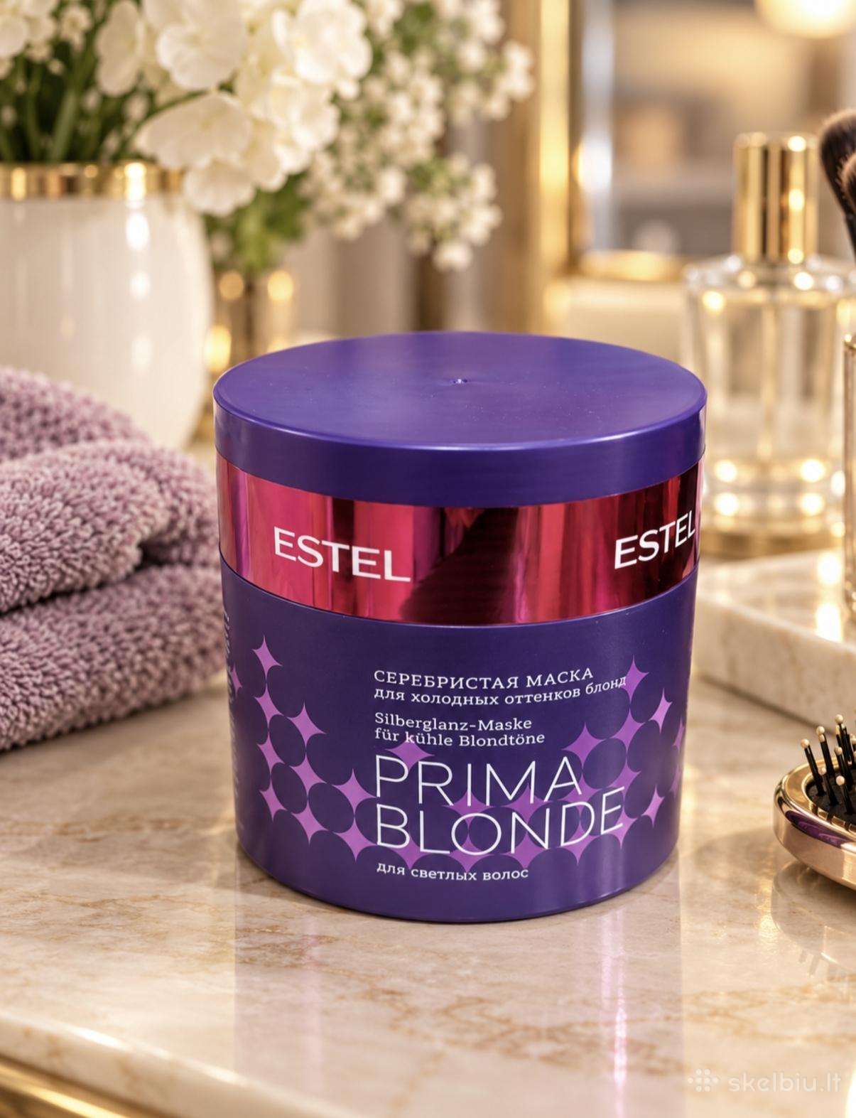 Nauja Estel Prima Blonde plaukų kaukė