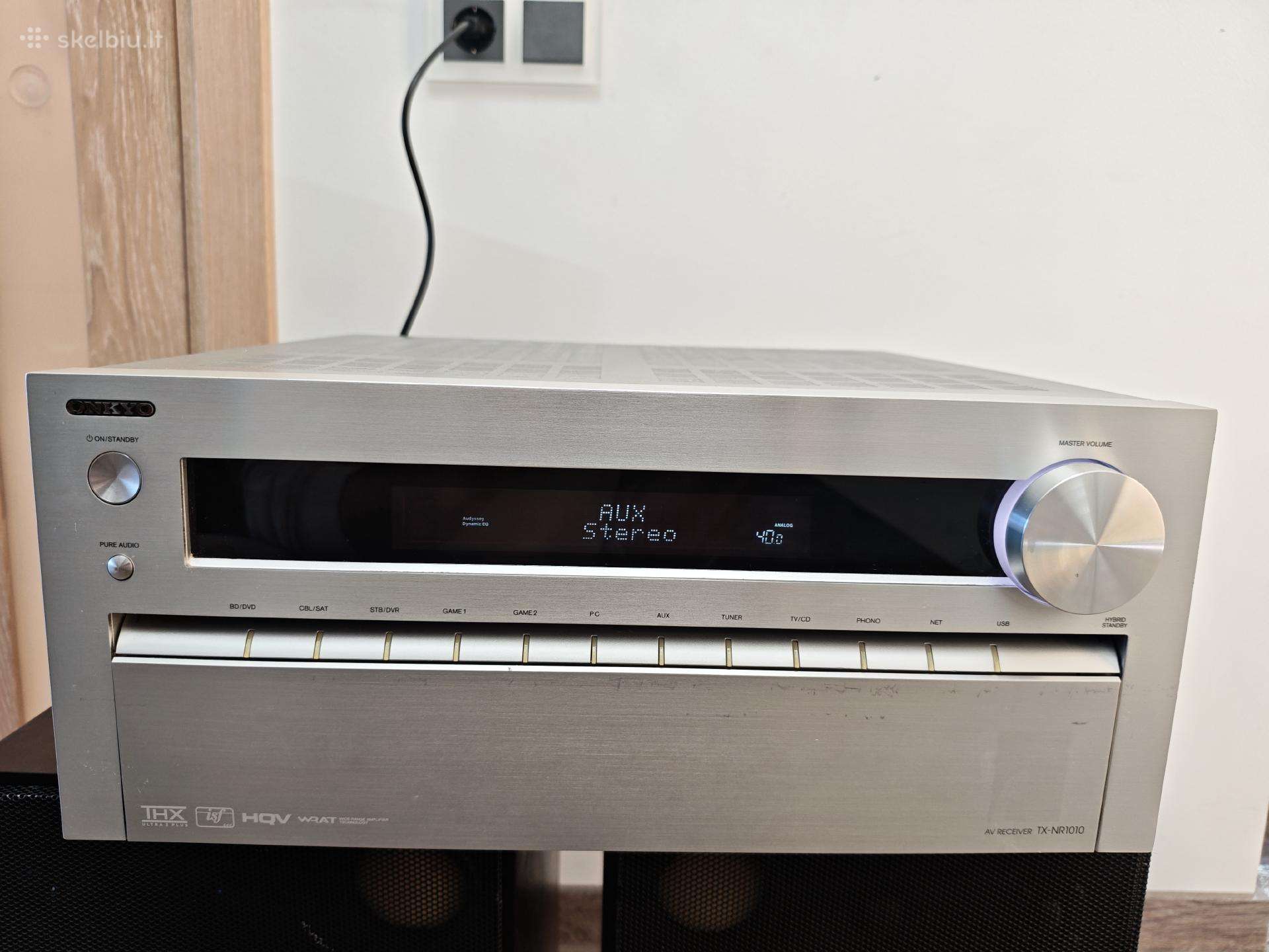 Onkyo Tx-nr1010 AV imtuvas taisymui arba dalims