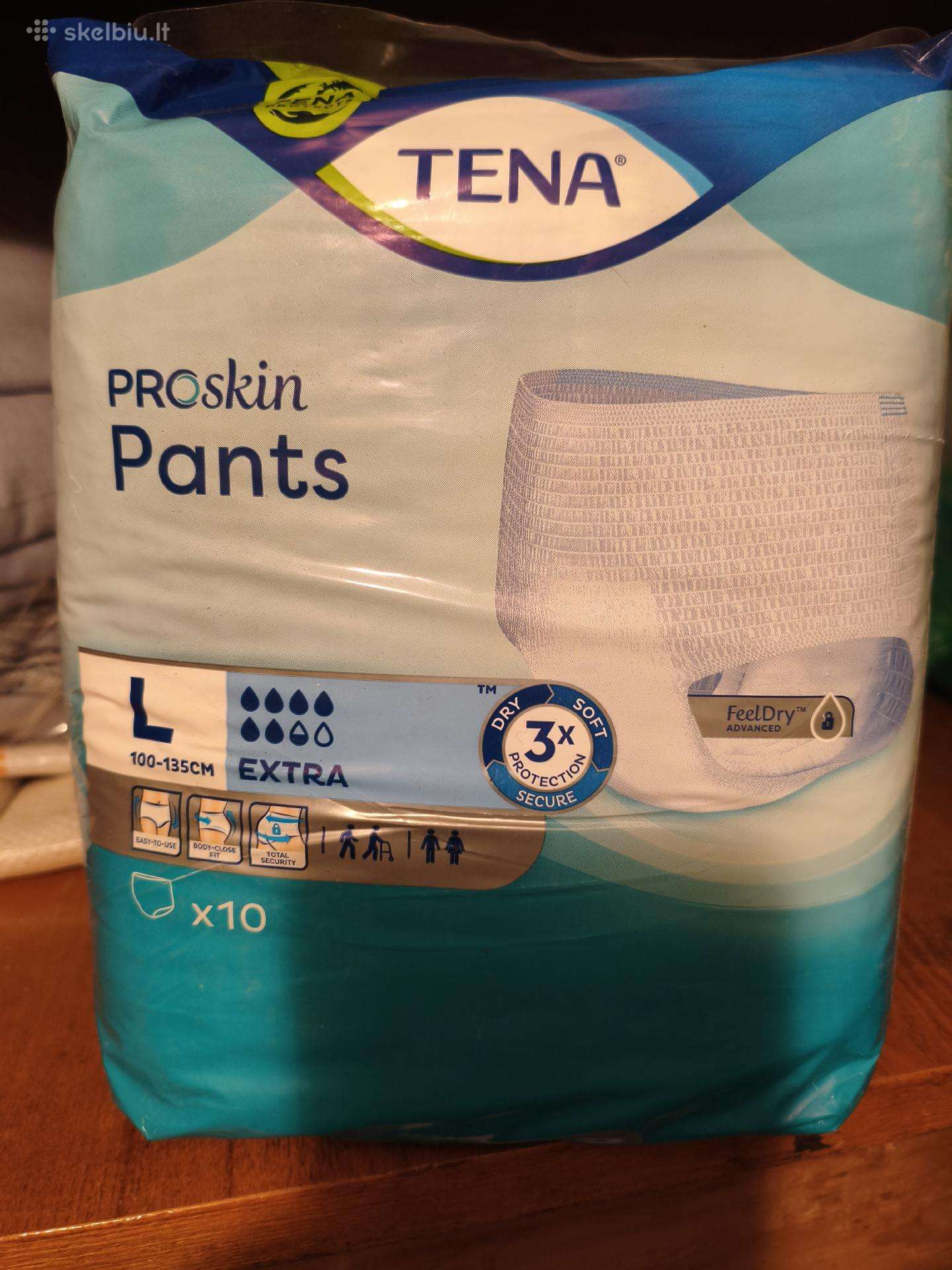 Tena Proskin Pants Extra sauskelnės/kelnaitės; L