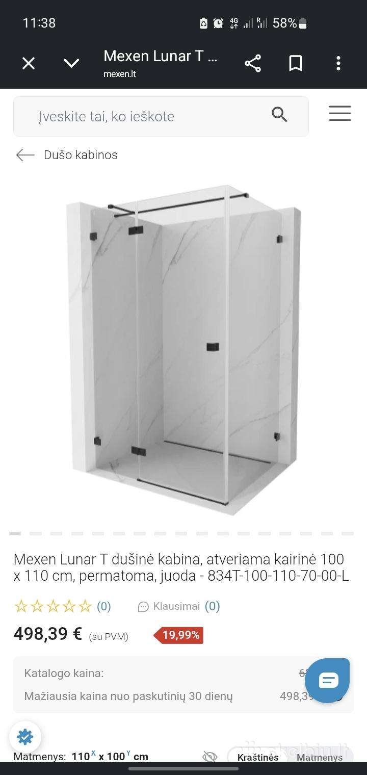 Visiškai nauja dušo senelė