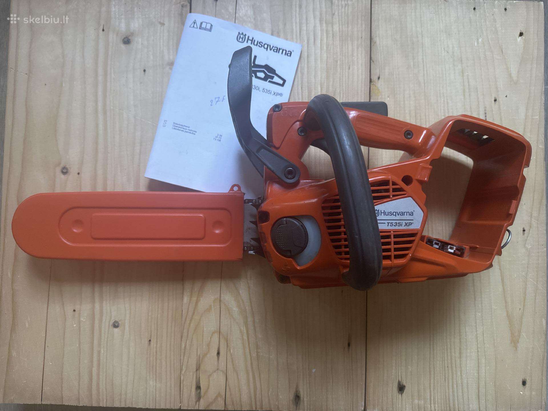 Parduodu akumuliatorinį husqvarna T535ixp pjūklą