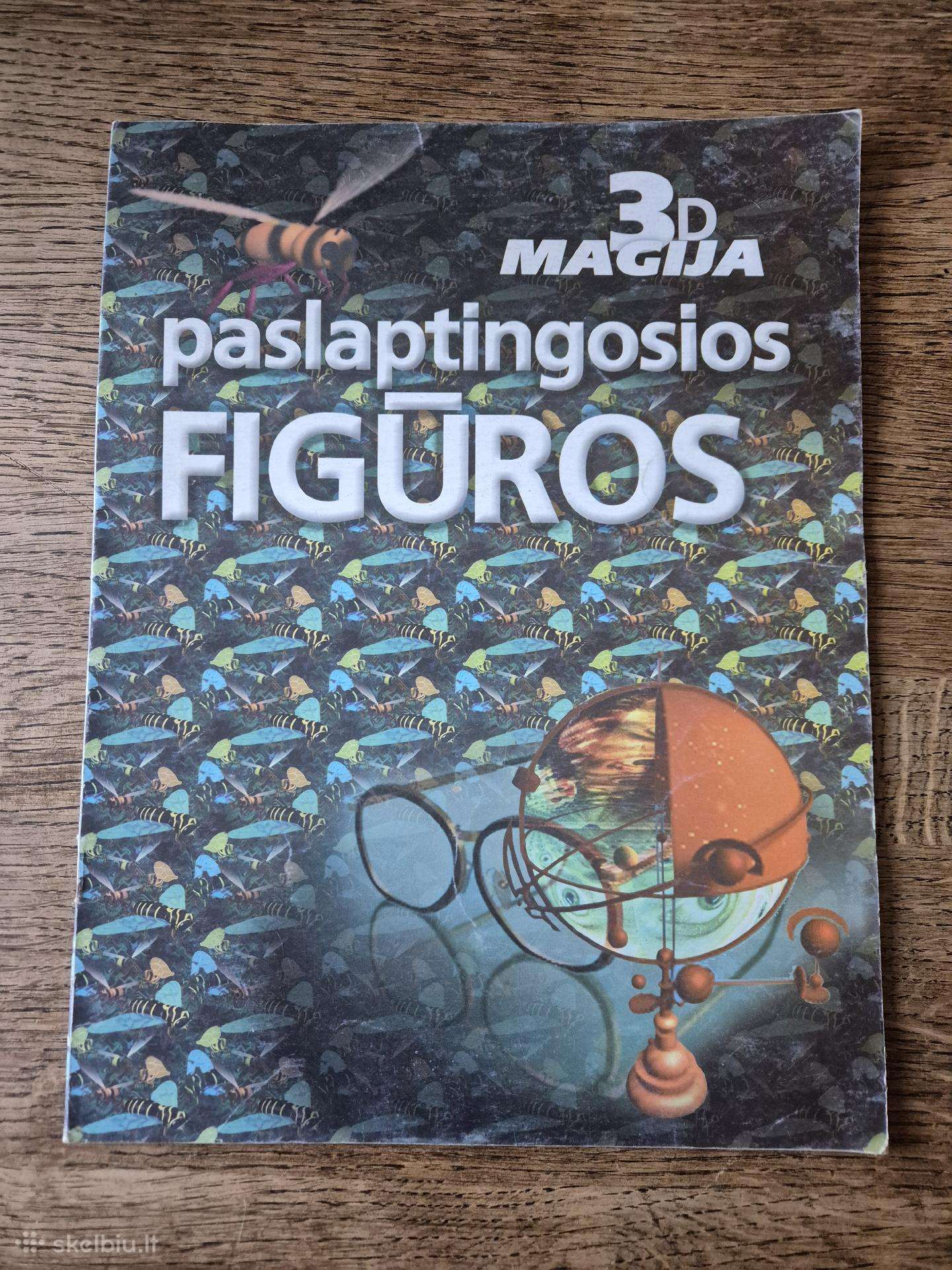 3D Magija. Paslaptingosios figūros (Stereogramos)