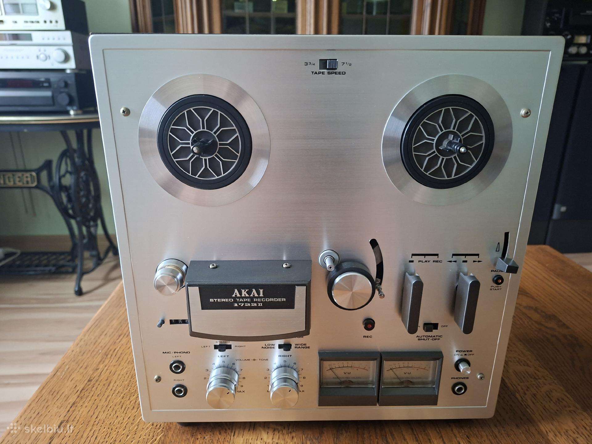 Juostinis magnetofonas Akai 1722 ll