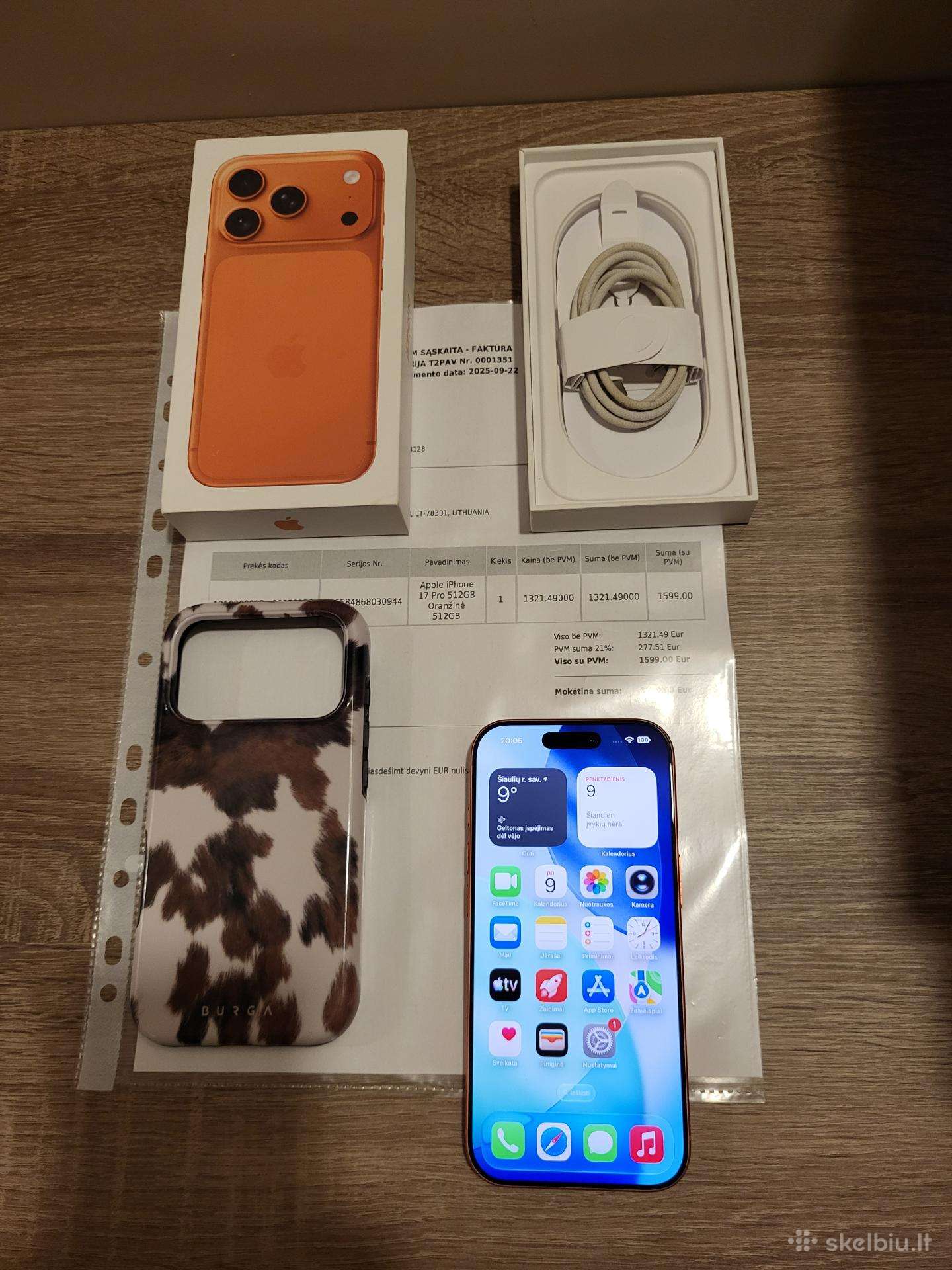 Apple iPhone 17 Pro 512gb (Su garantija)