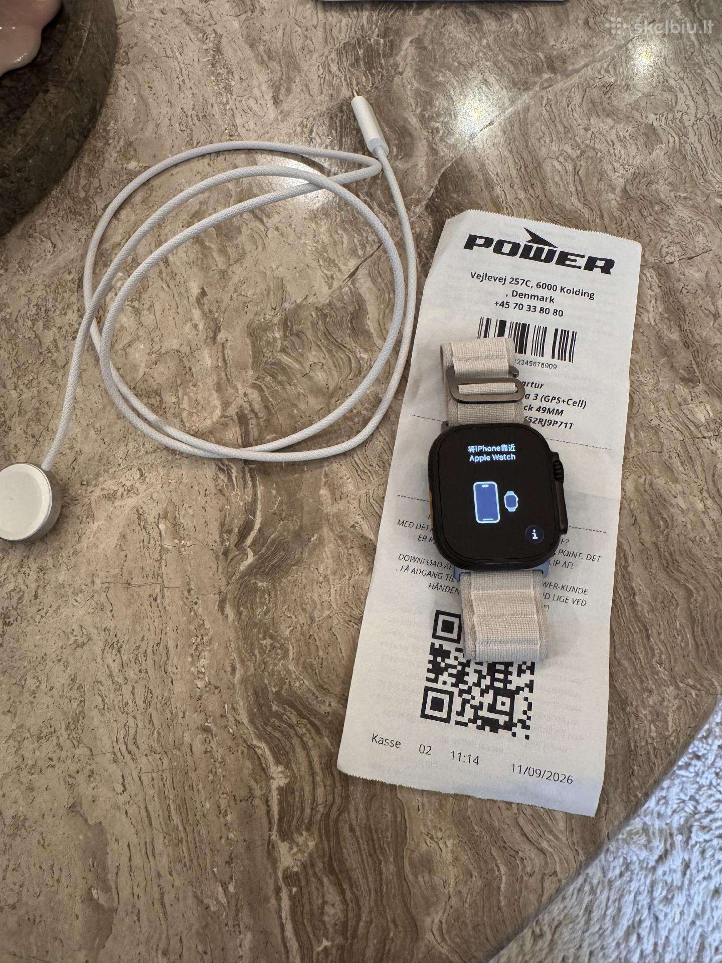 Apple Watch Ultra 3 49mm Naujas