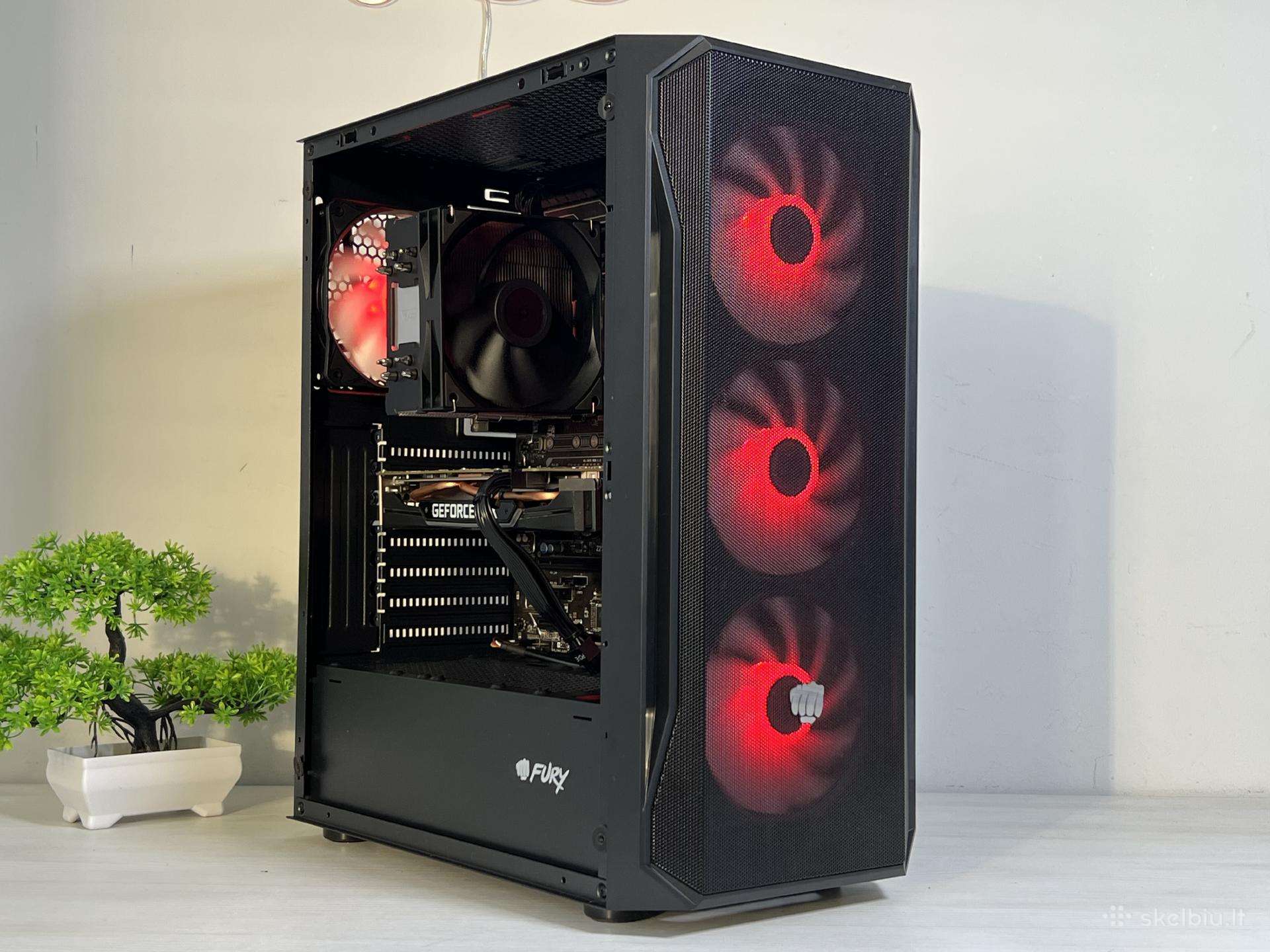 Žaidimų kompiuteris - i7-7700k Rtx 2060 Super