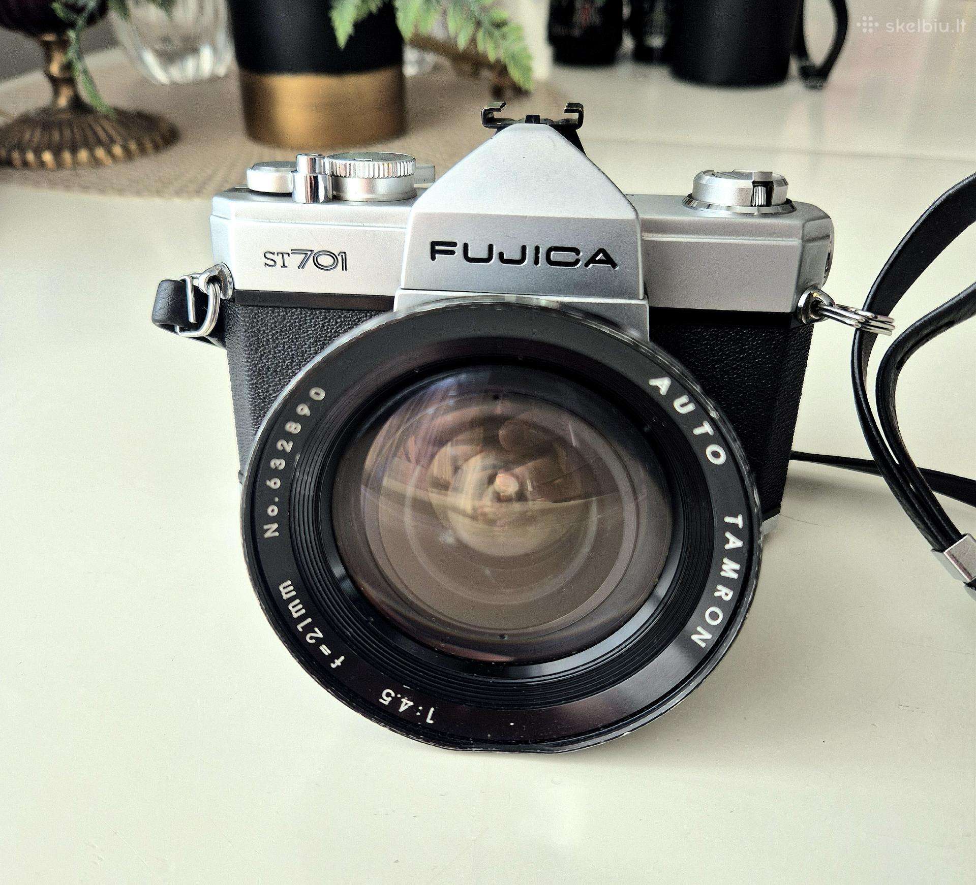 Juostinis fotoaparatas Fujica St701 + Tamron 21mm
