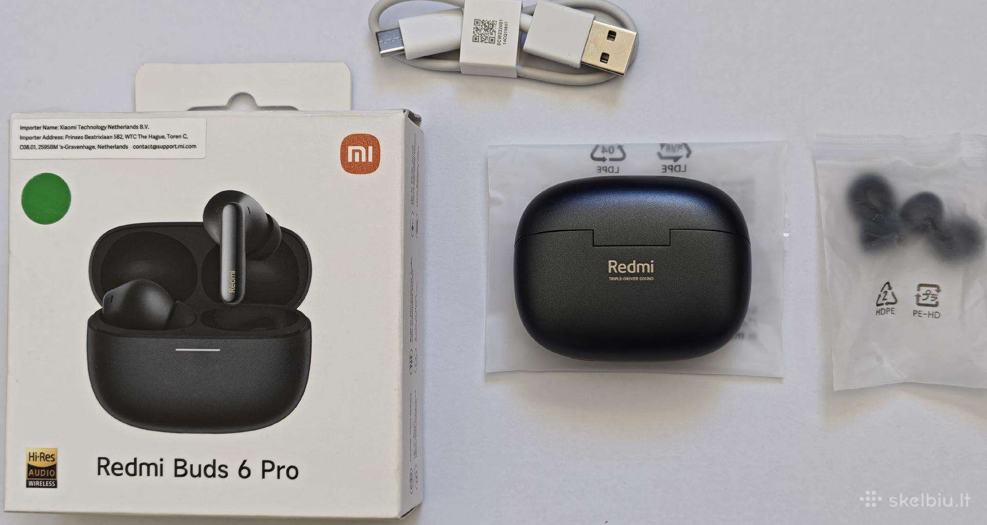 Xiaomi Redmi Buds 6 Pro naujos
