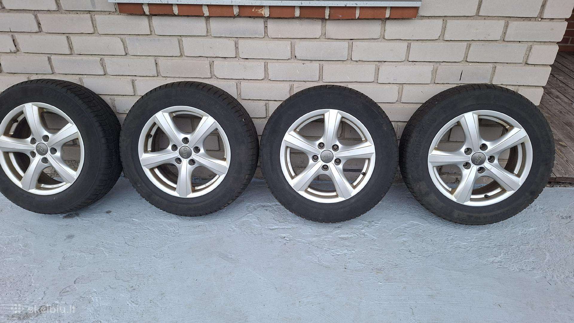 215/60 R16 ratlankiai su padangomis