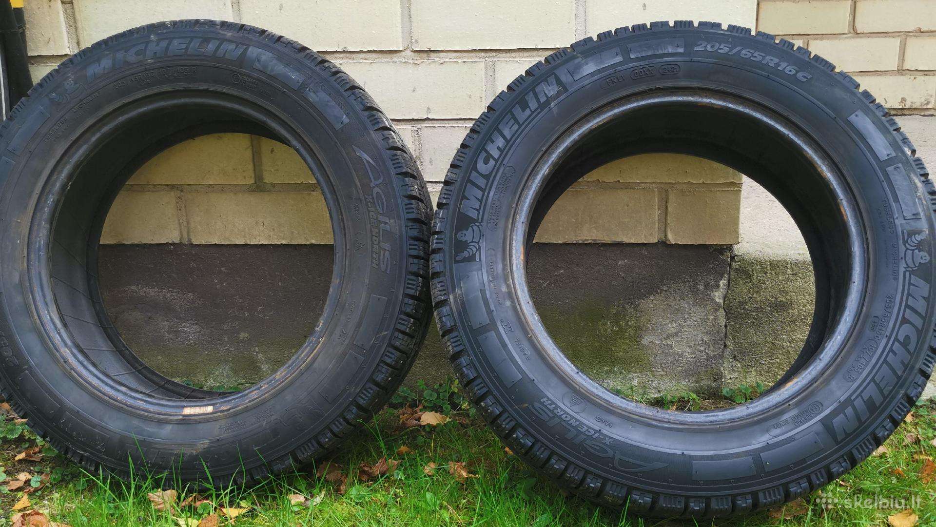 Naudotos žieminės Michelin Agilis 205/65 R16c