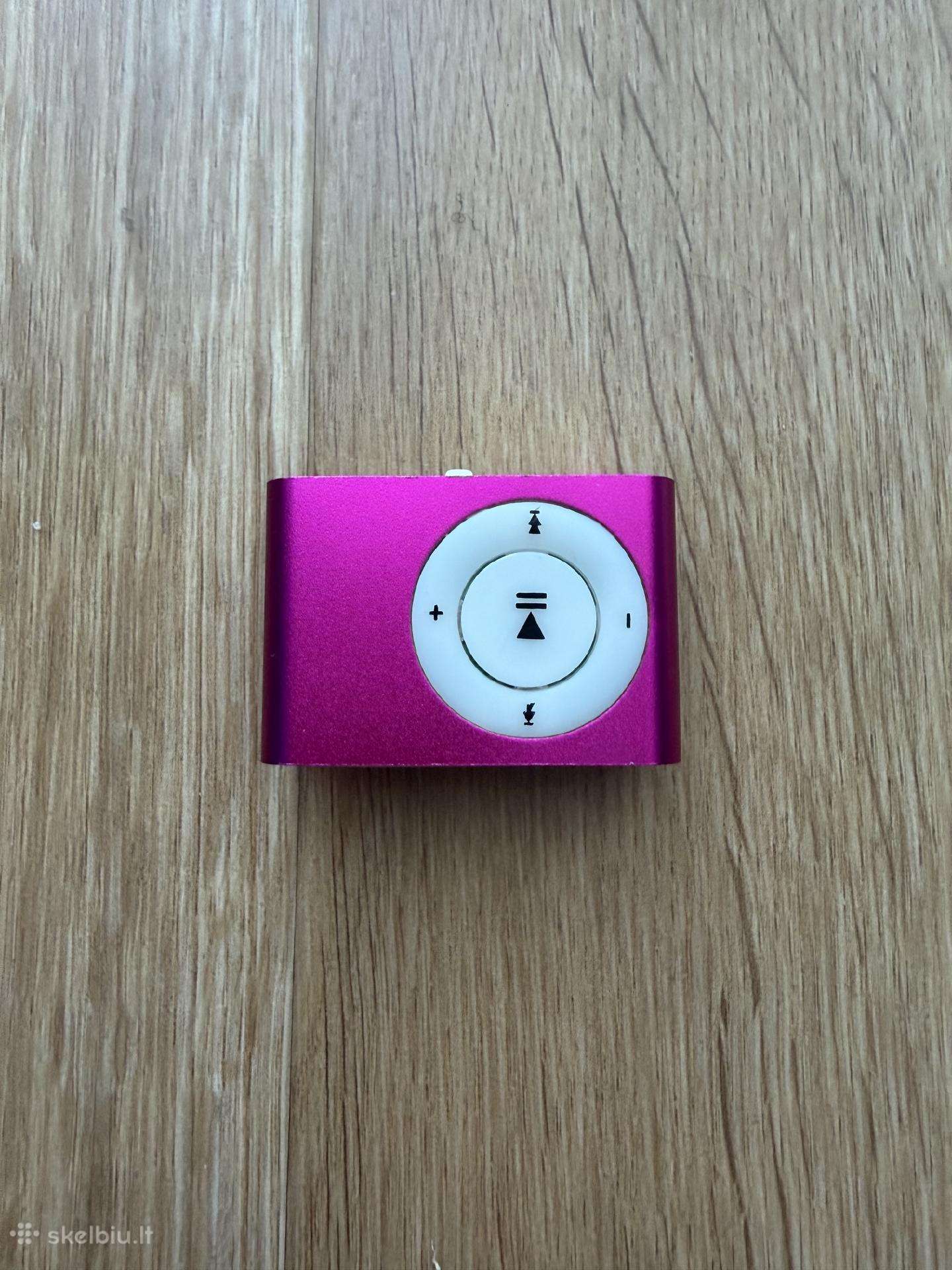 Mini Clip Mp3 Grotuvas Rožinis