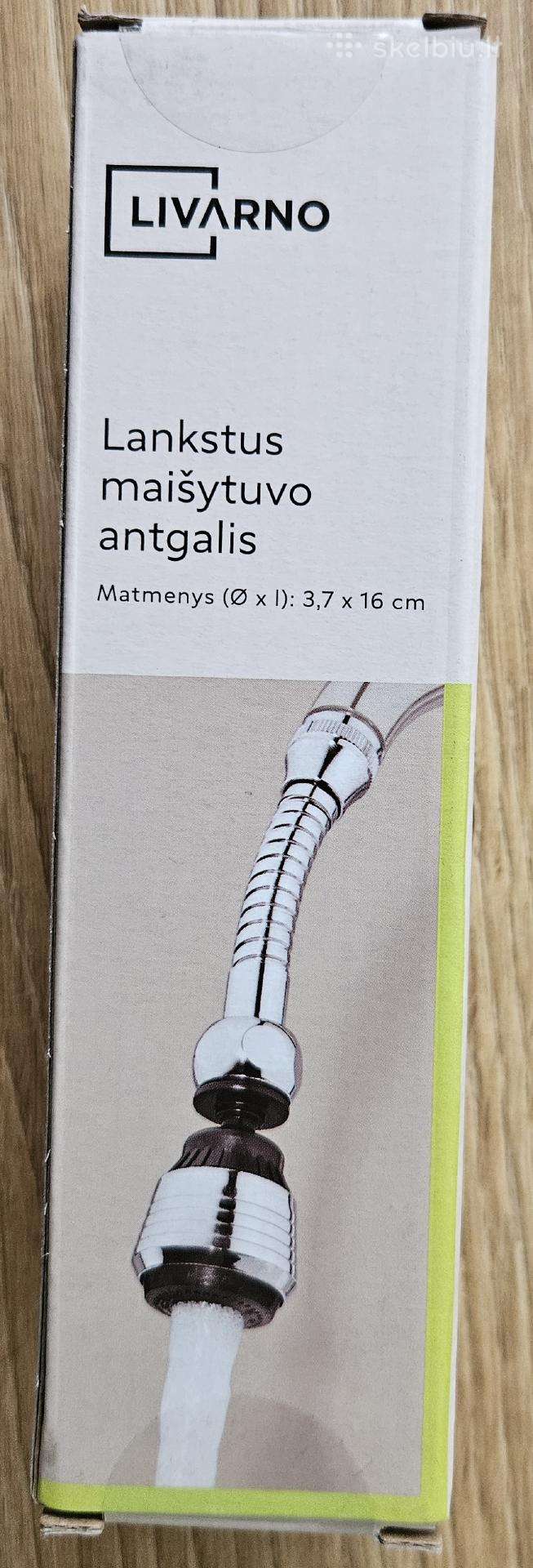 Maišytuvo antgalis lankstus
