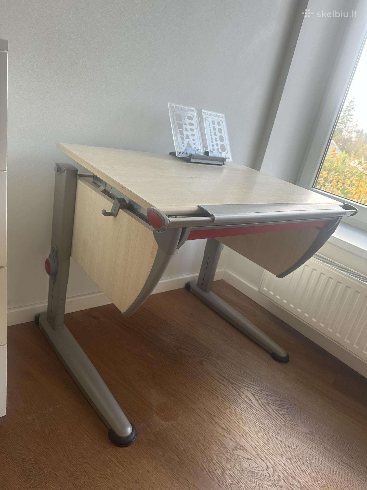 Reguliuojamo aukščio stalas vaikams ir paaugliams