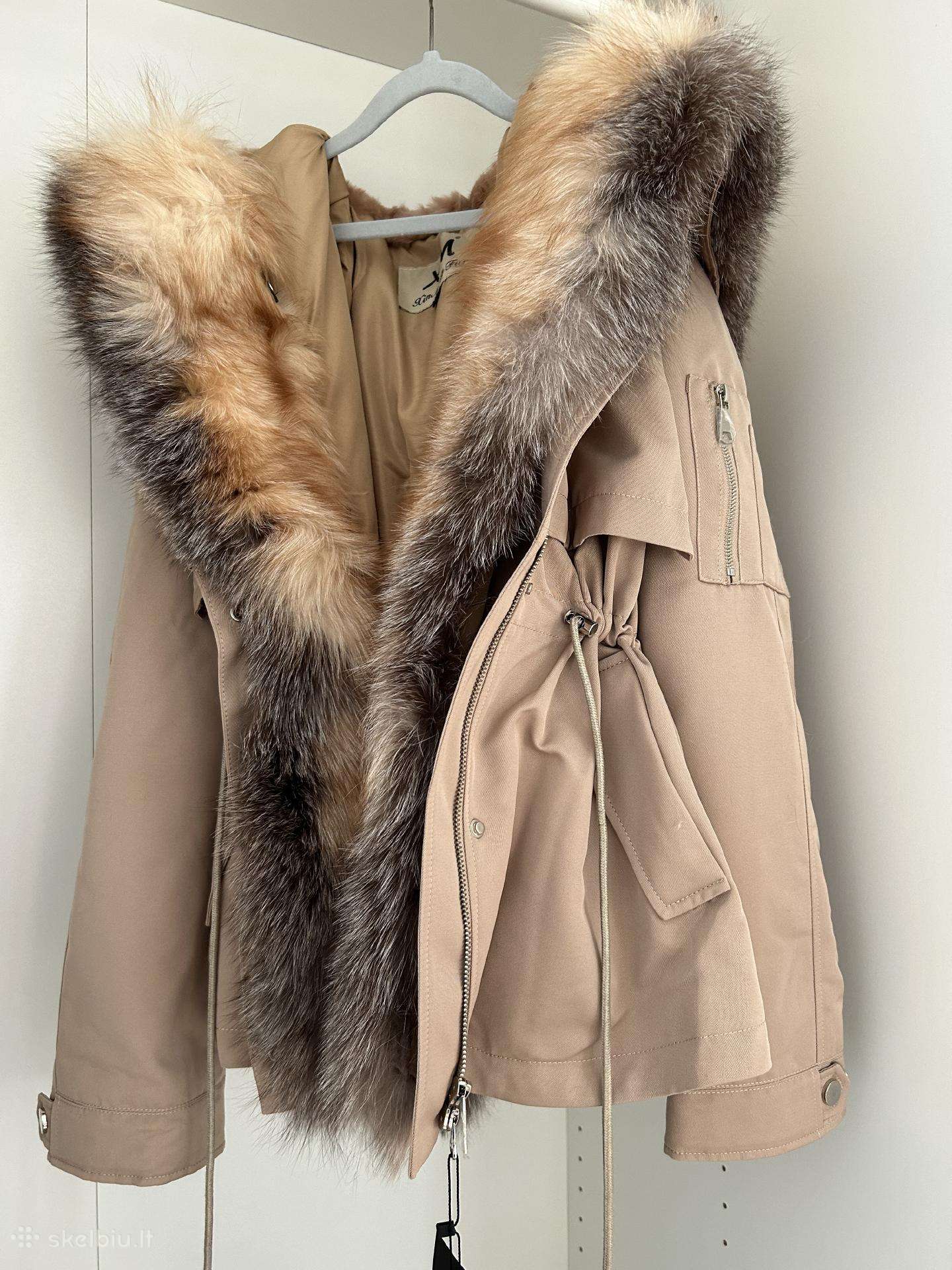 Prabangi žieminė striukė/paltukas/parka