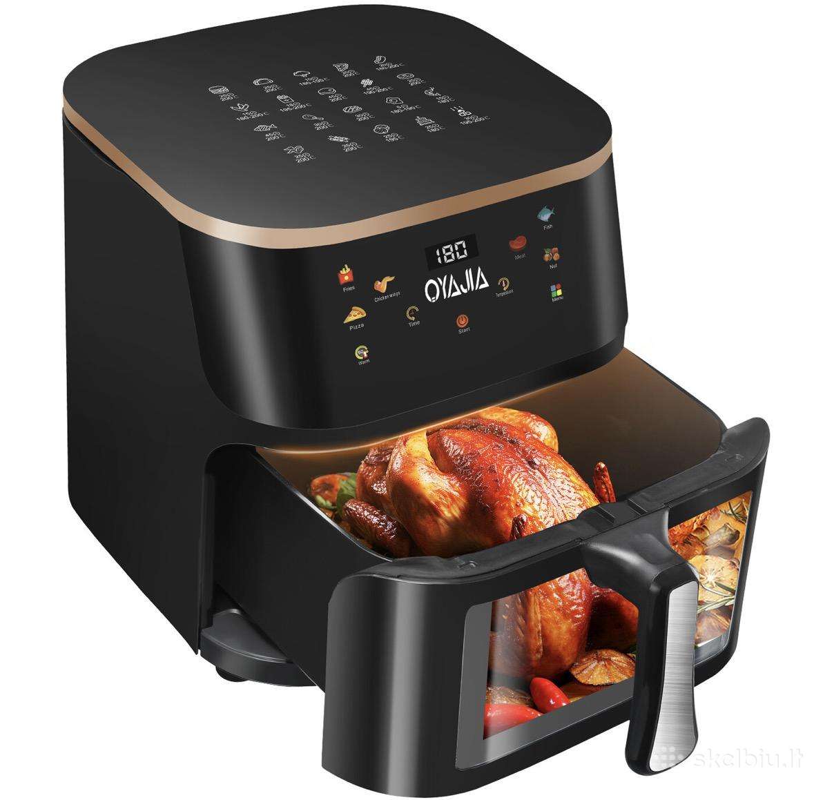 Oyajia karšto oro gruzdintuvė (Air Fryer).