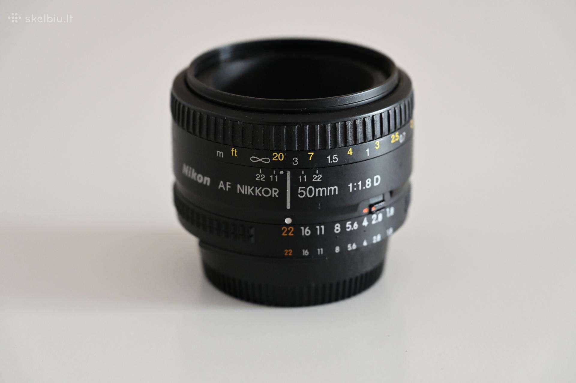 Nikon Nikkor Af 50mm F 1.8 D