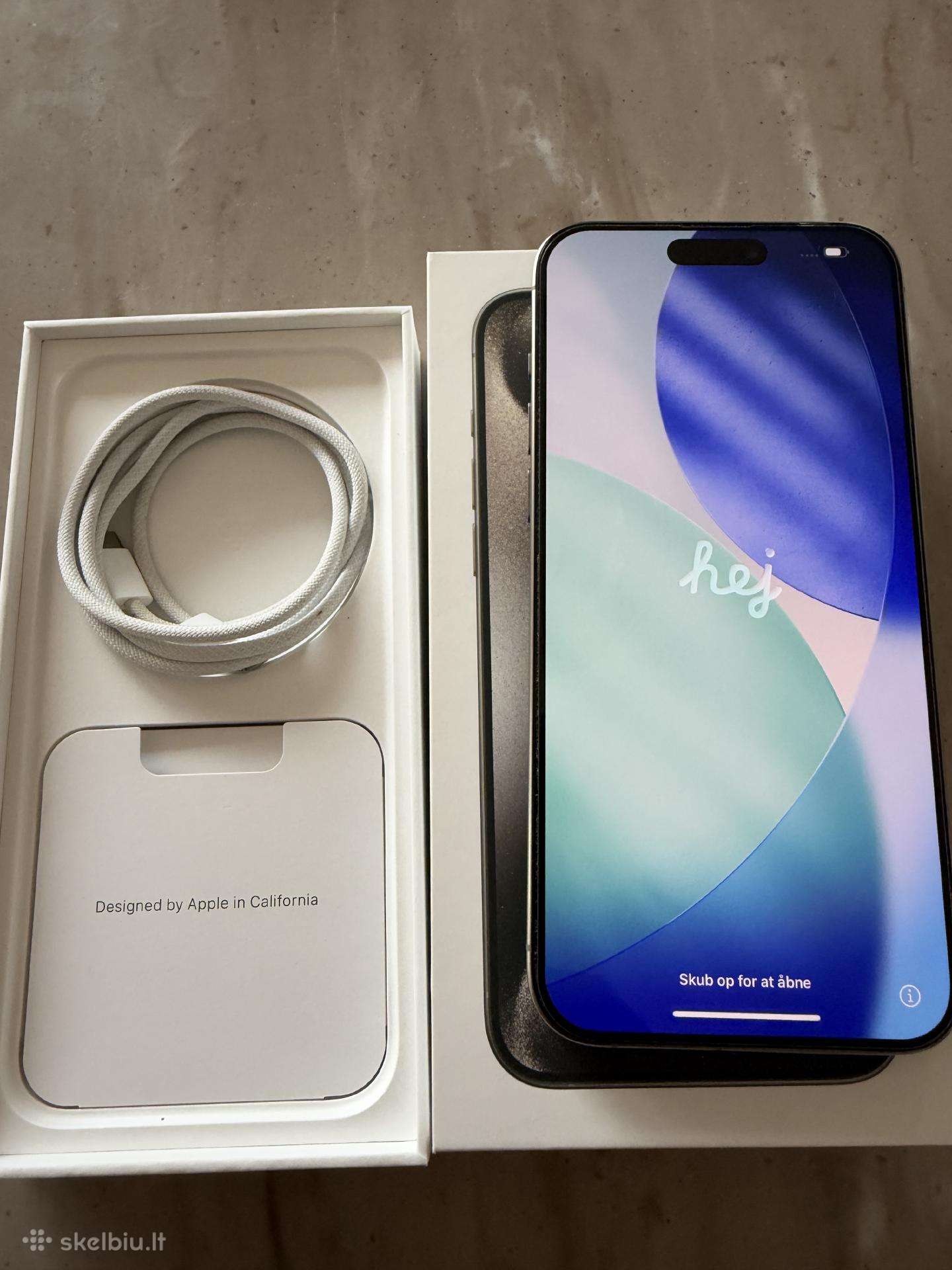 iPhone 15 Pro Max Natural Titanium 256 GB