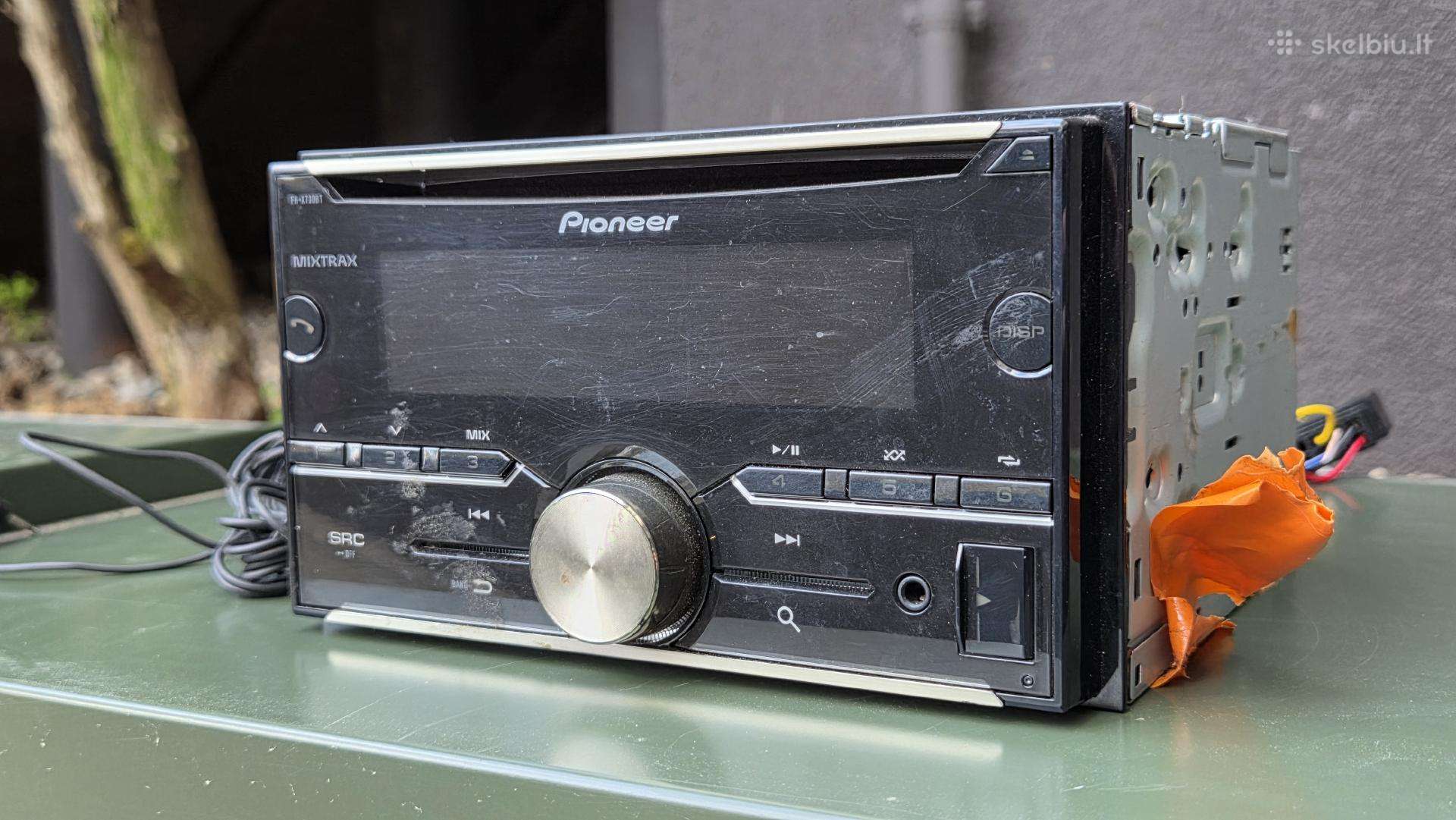 Pioneer Fh-x730bt grotuvas