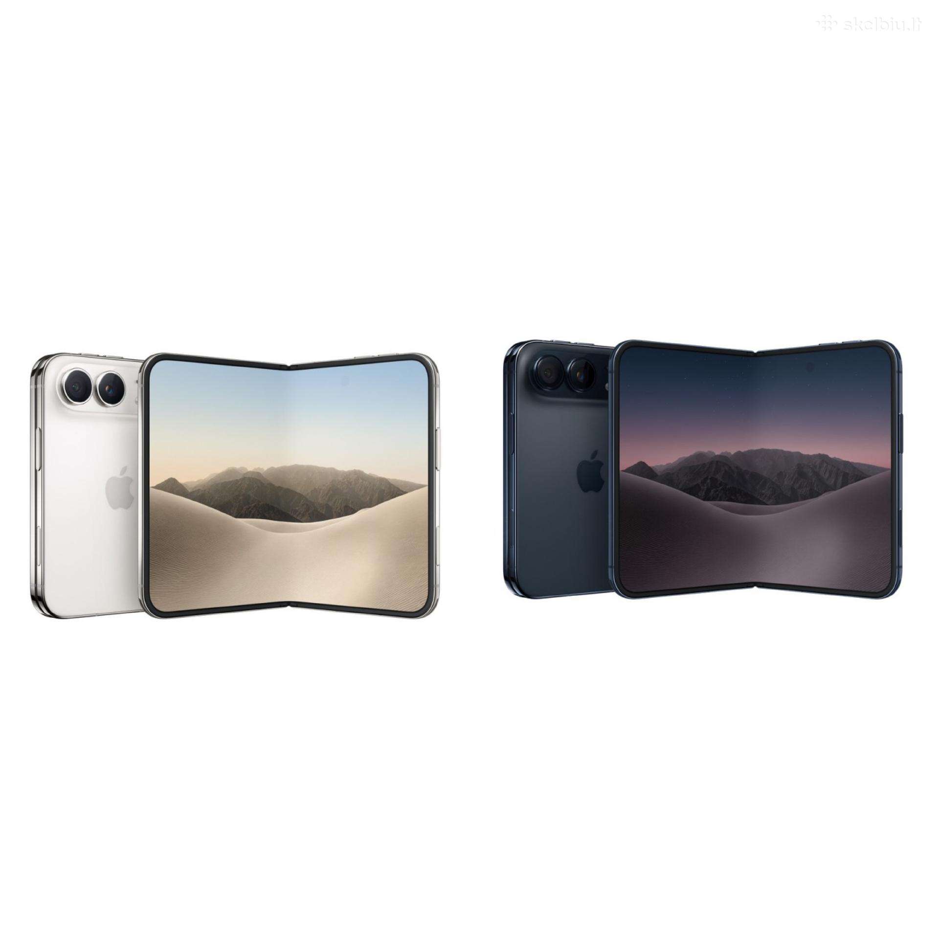 Nauji iPhone Duo 256gb abieju spalvu