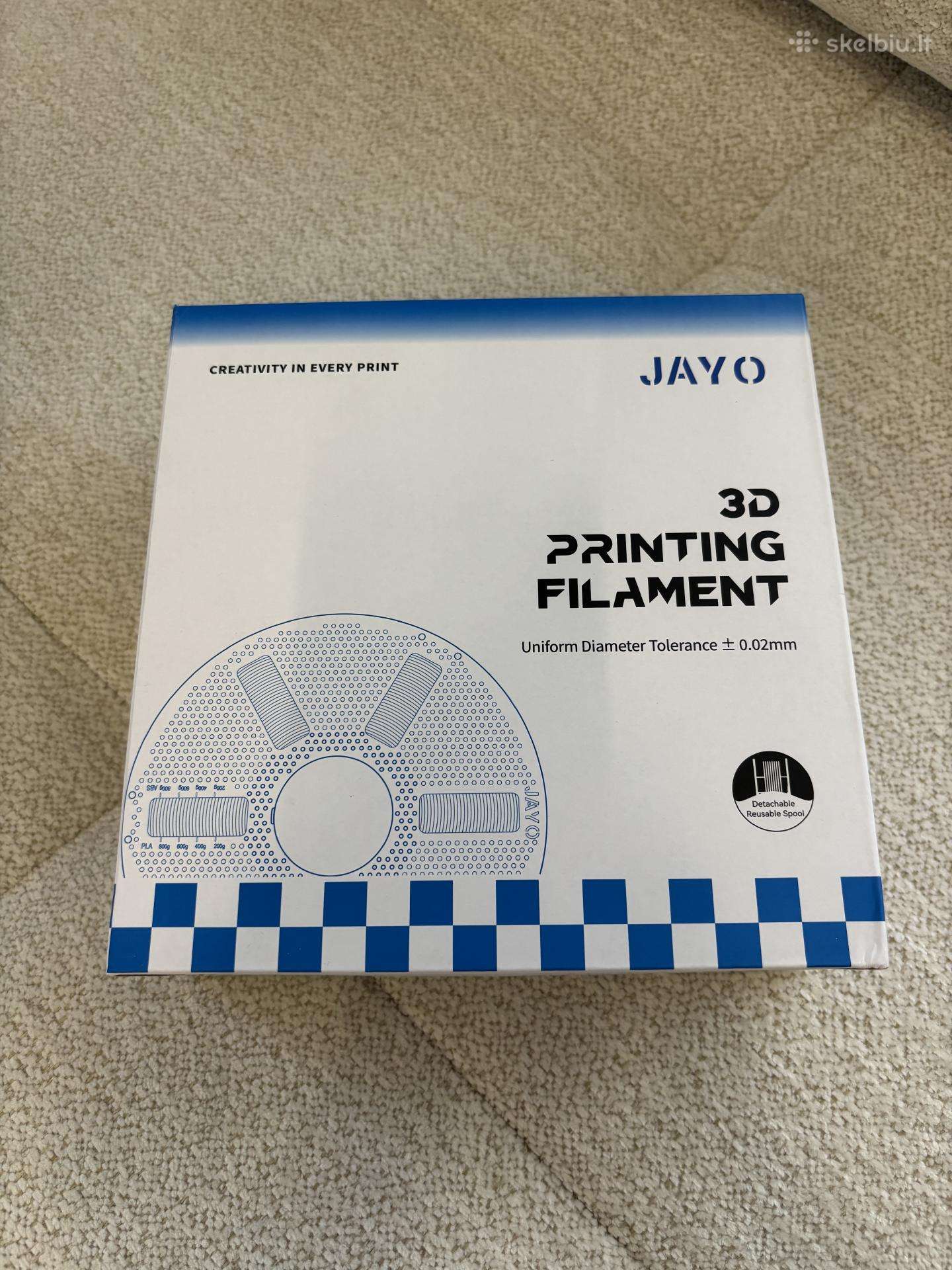 3D filament Jayo Pla matte dual