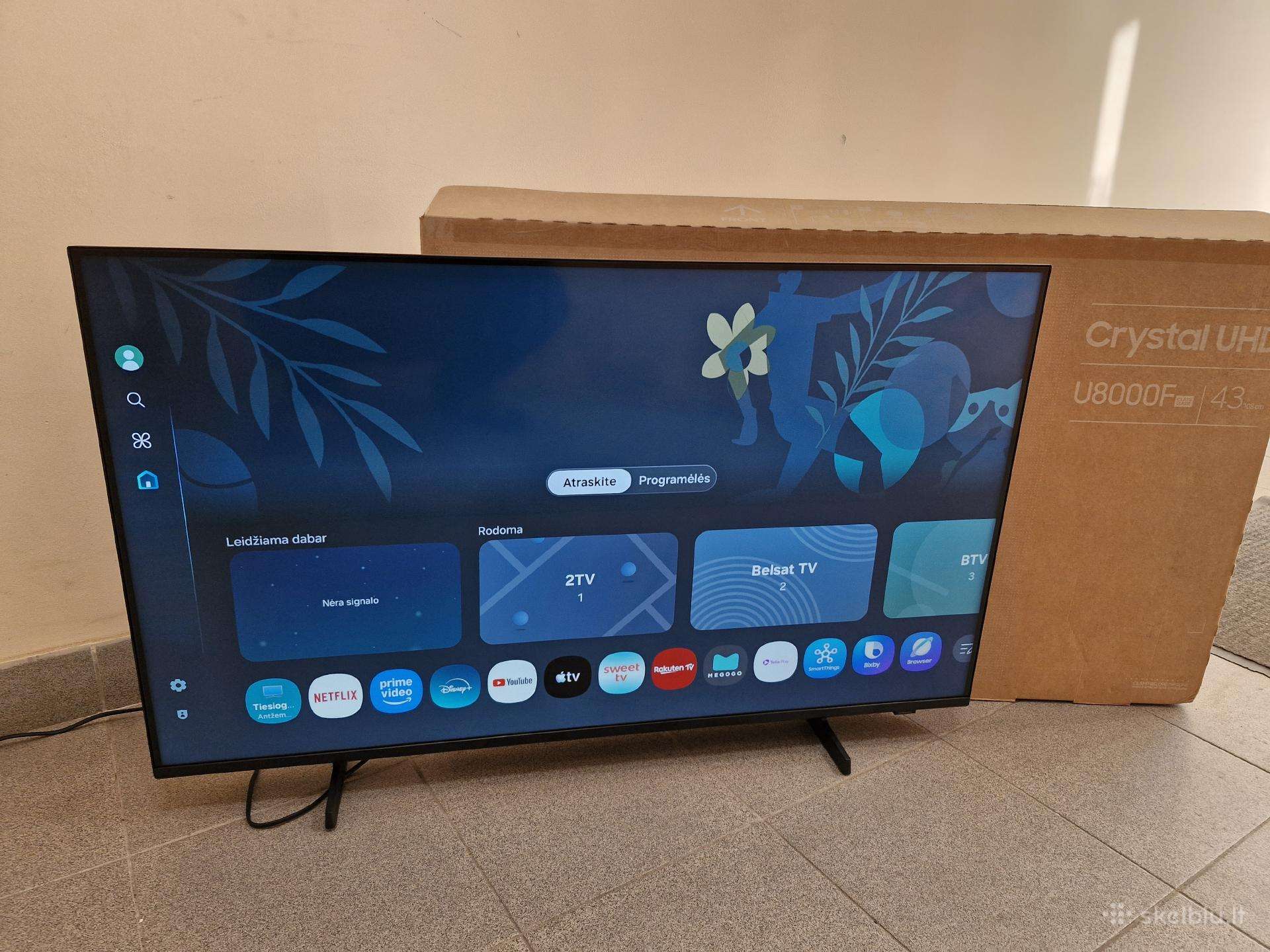 Televizorius Samsung Ue43u8092 Garantija