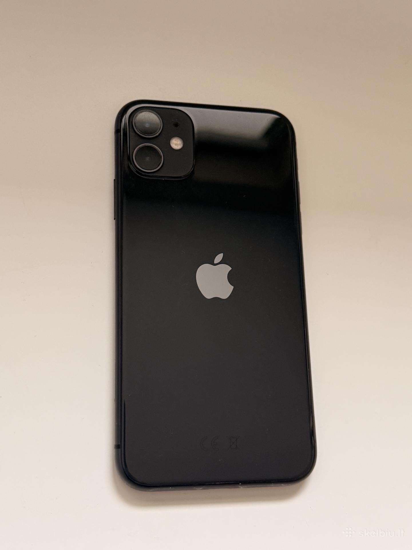 iPhone 11 64gb black tvarkingas pilnai veikiantis