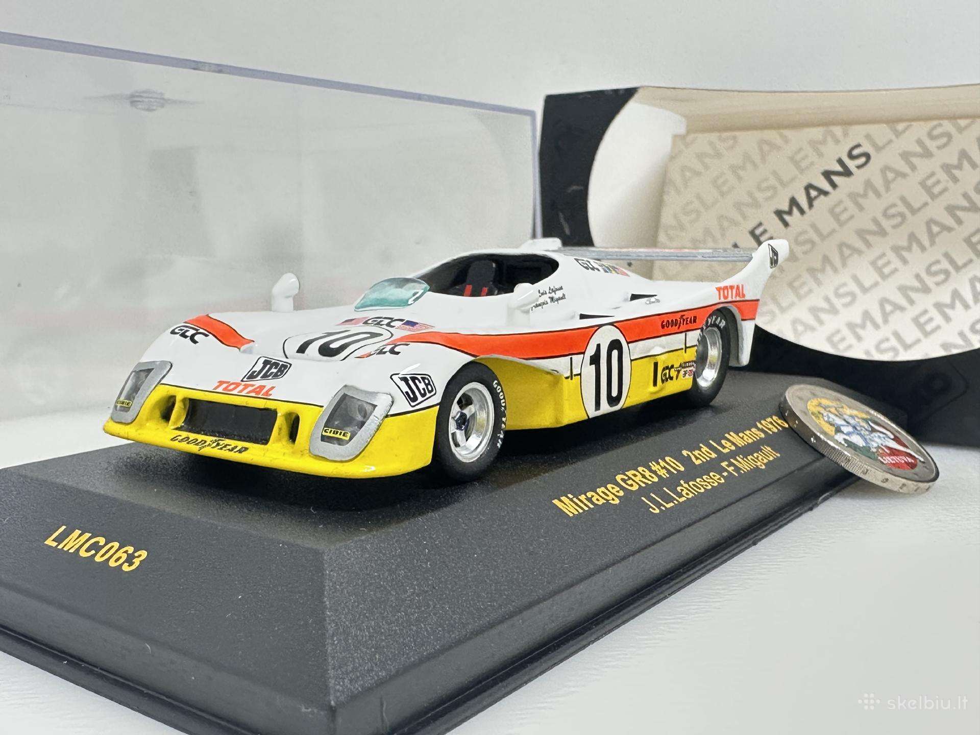 Mirage Gr8 Le Mans 24h 1976 #10 balta 1:43 IXO