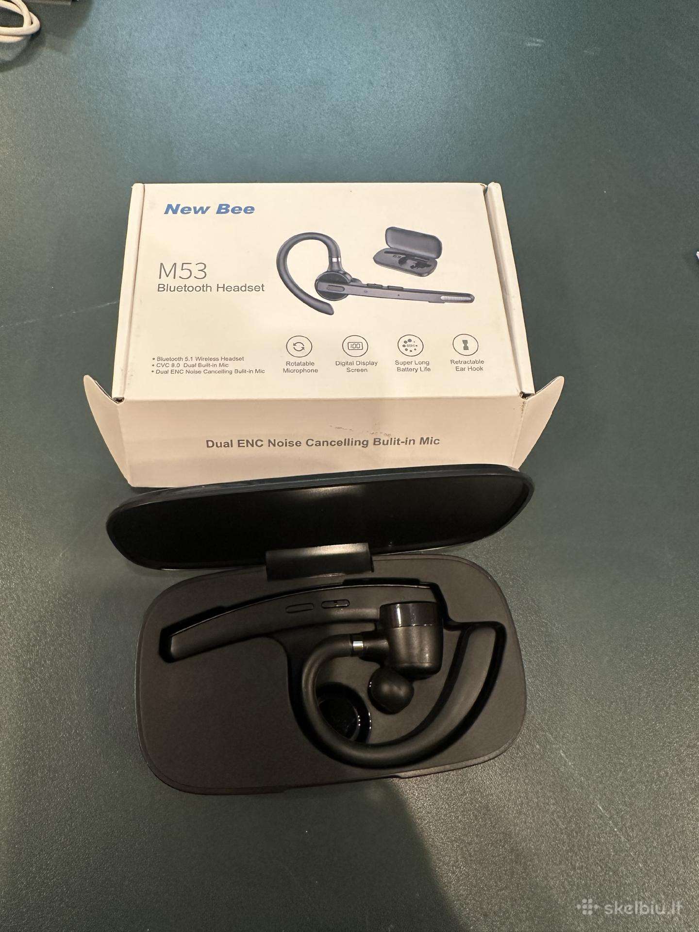New Bee M53 Bluetooth laisvų rankų įranga – nauja