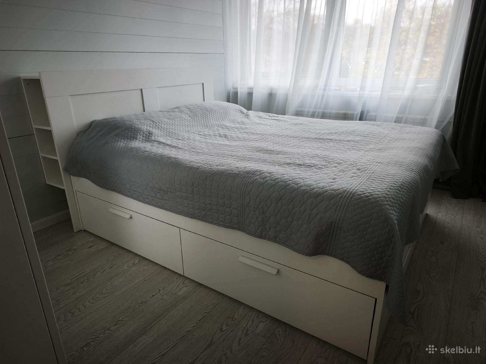 Parduodu Ikea lovą Brimnes 160x200 cm