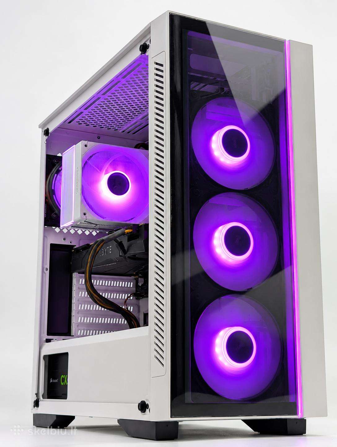 Žaidimų Pc i5-12600k 512gb SSD +750gb Rtx 2080 8g