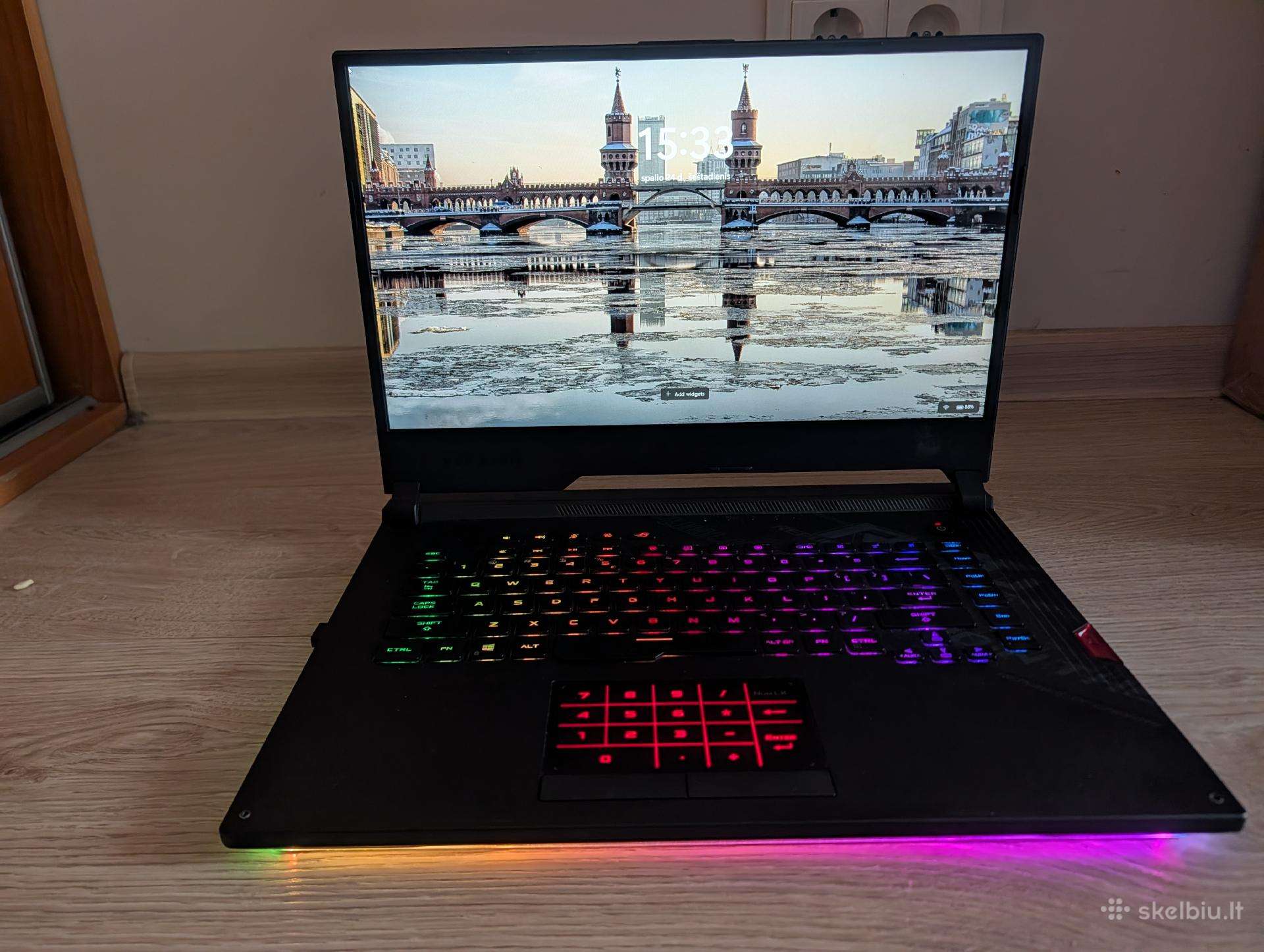 Asus Rog Scar 15 i7 Rtx 2070s 16gb 1tb 300hz