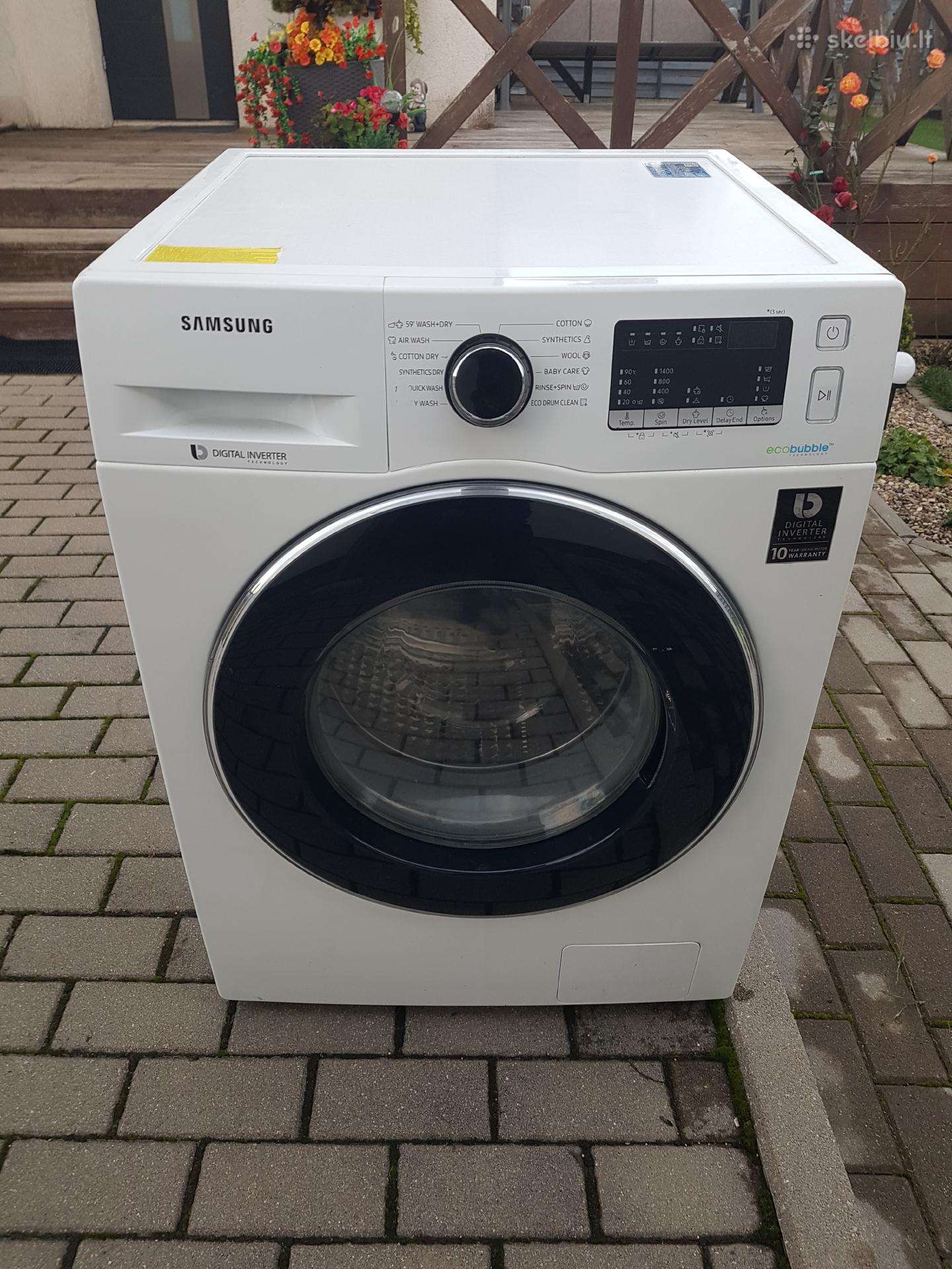 Samsung skalbimo masina 8kg +dziovykle/2 in1