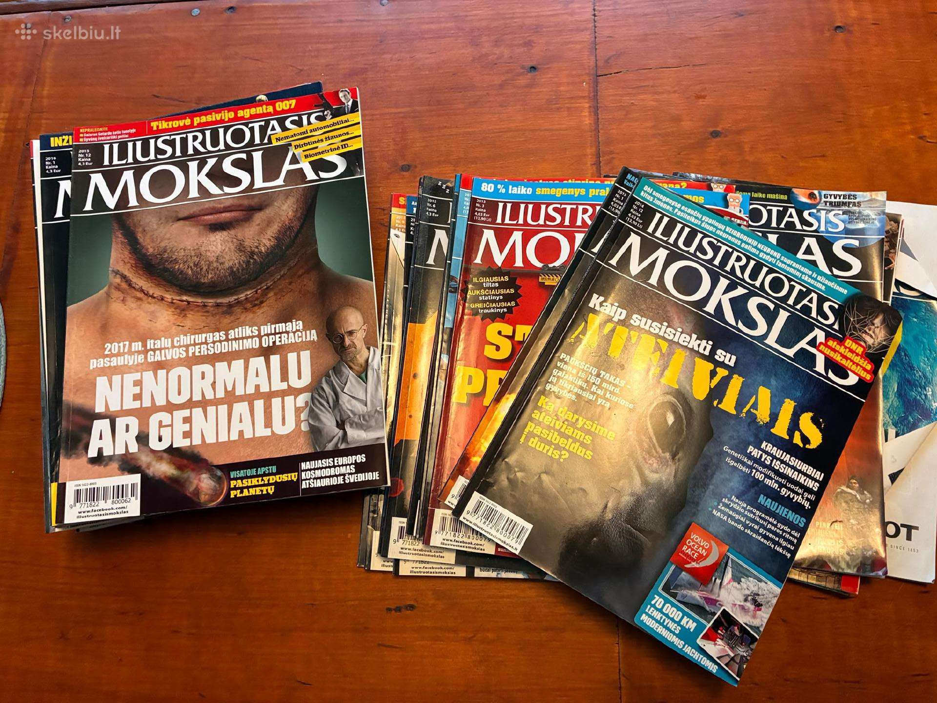 Iliustruotas mokslas nuo 2014 m. 8 iki 2017 m. 9