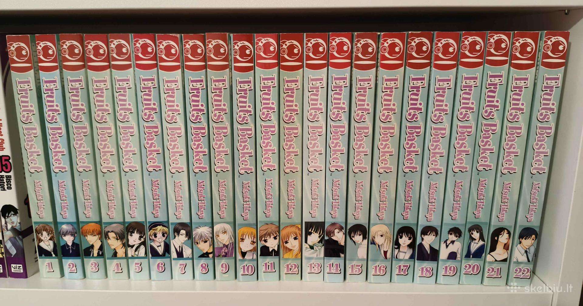 Fruit Basket Manga 1-22, English