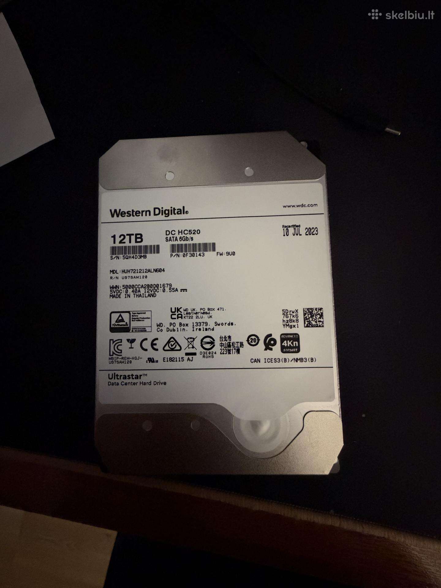 Western Digital 12tb