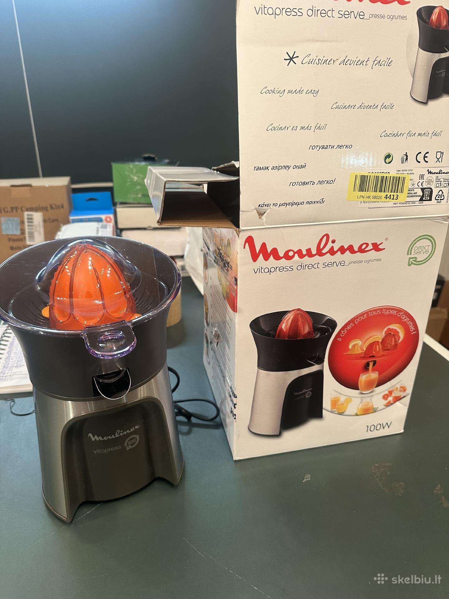 Moulinex Vitapress Direct Serve