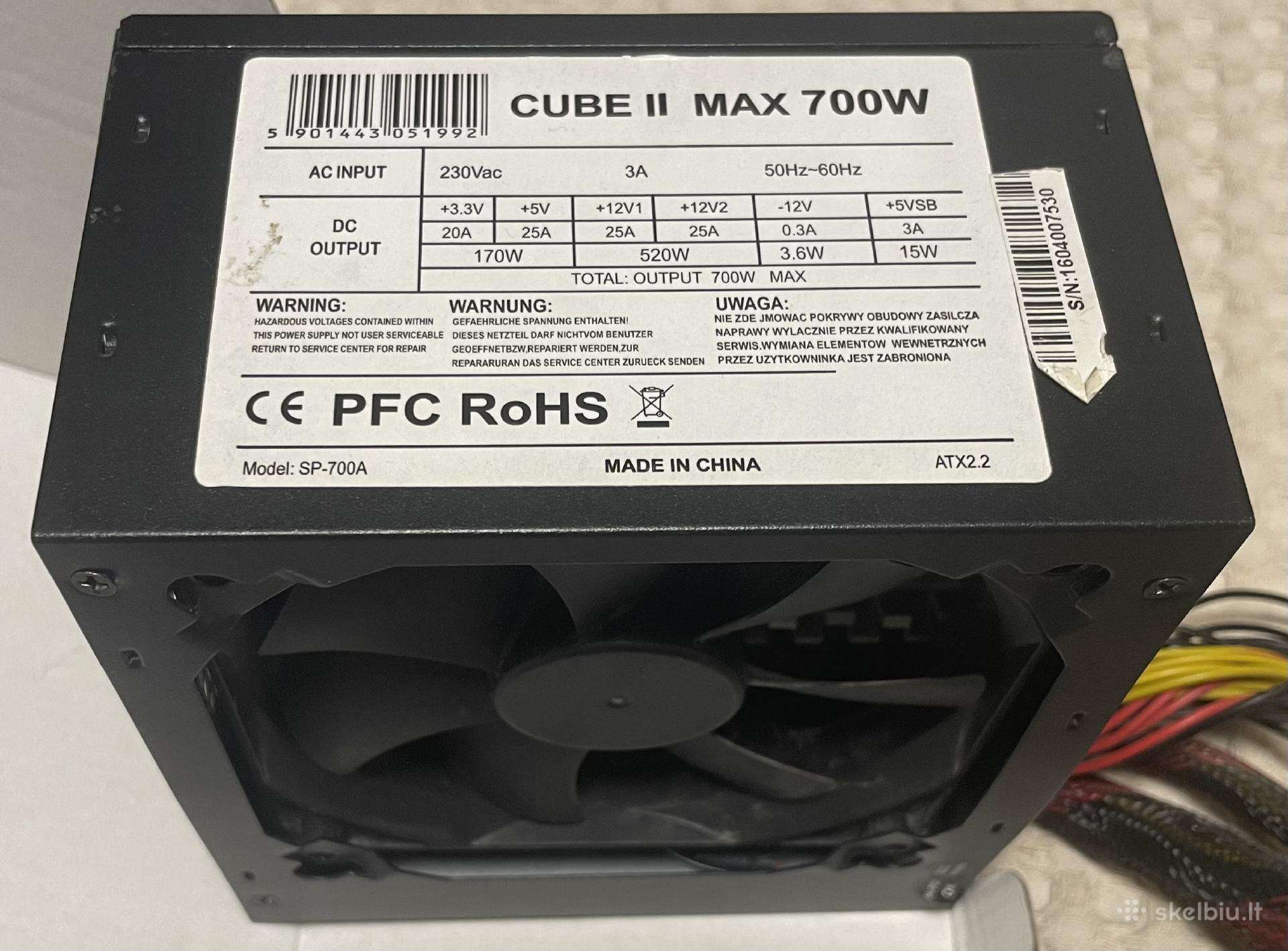 Maitinimo blokas(psu) Cube2 Max 700w