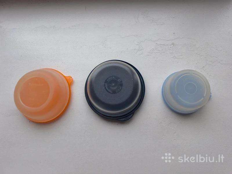 3 Tupperware sandarių maisto indelių rinkinys
