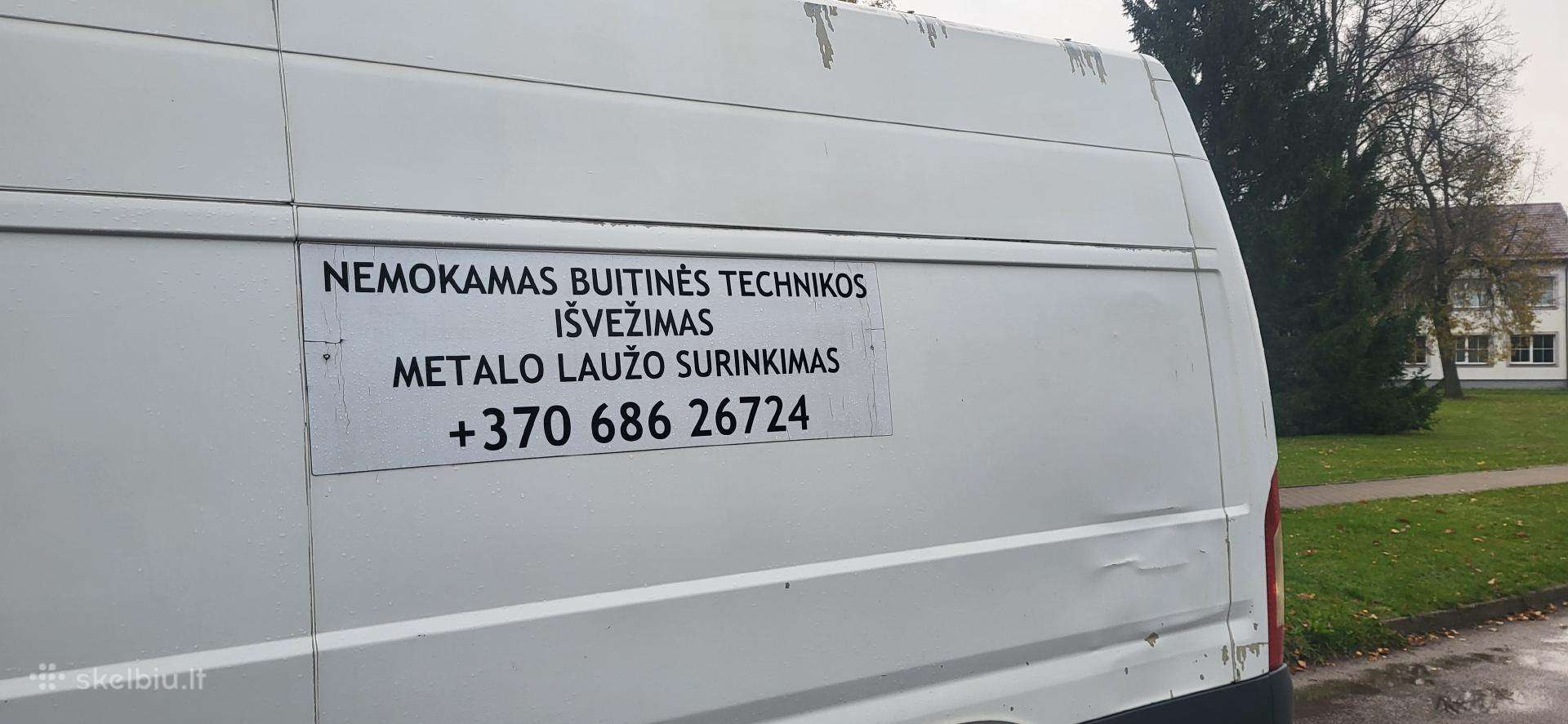 Metalo laužo supirkimas Buitinės tech. išvežimas