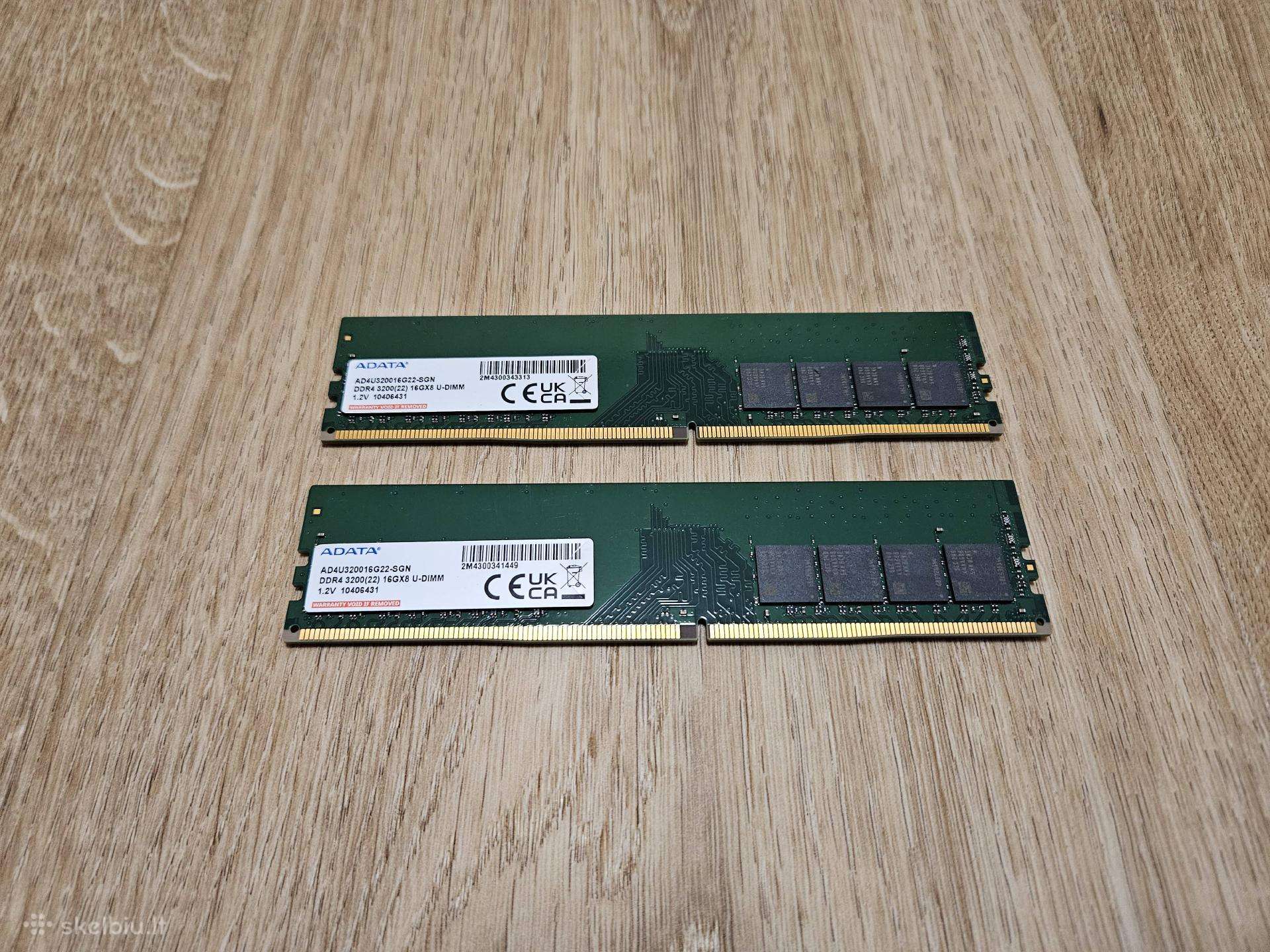 Adata Ddr4 32gb (2x16gb) 3200mhz