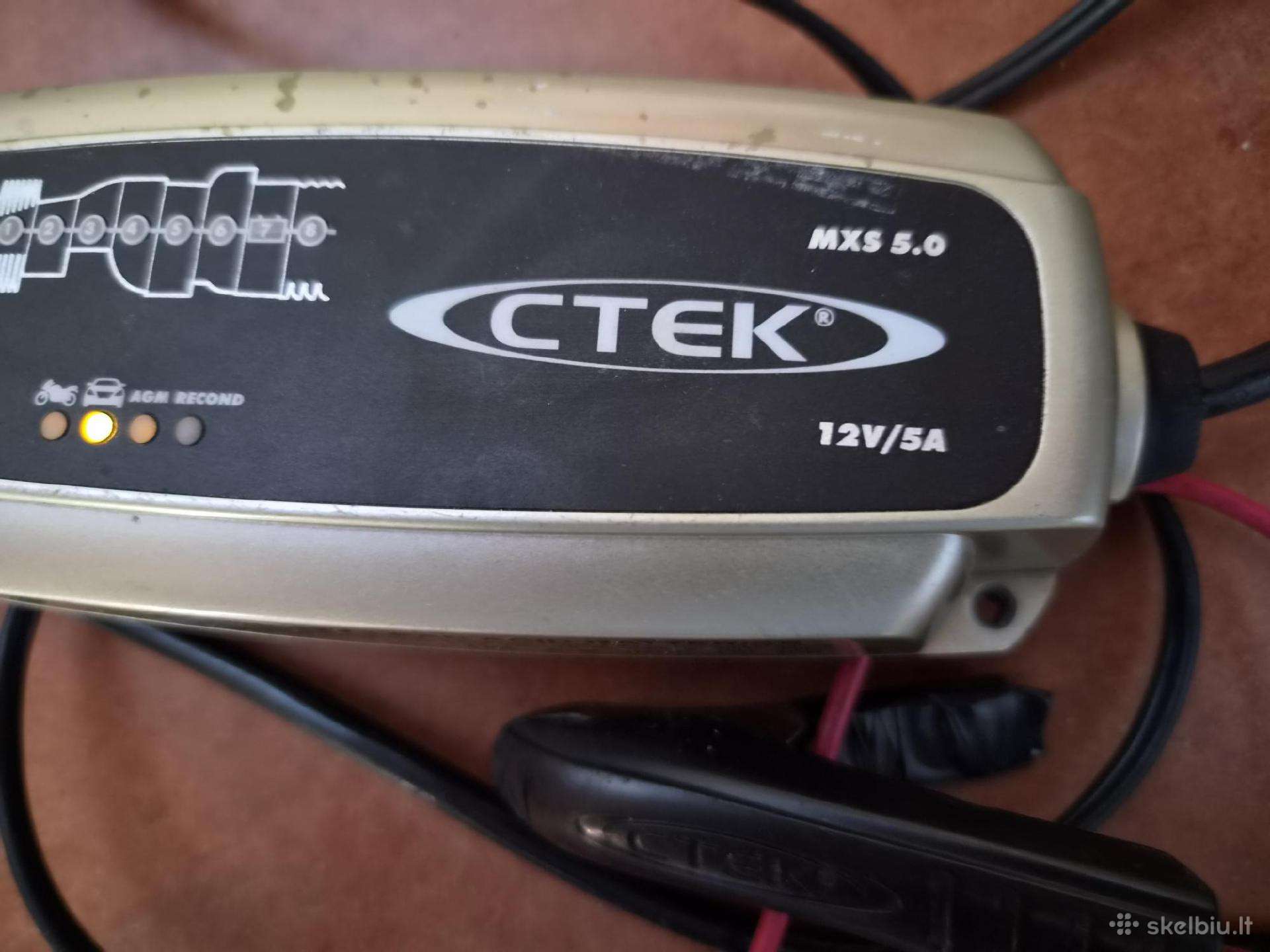 Akumuliatoriaus pakrovėjas Ctek Mxs 5.0