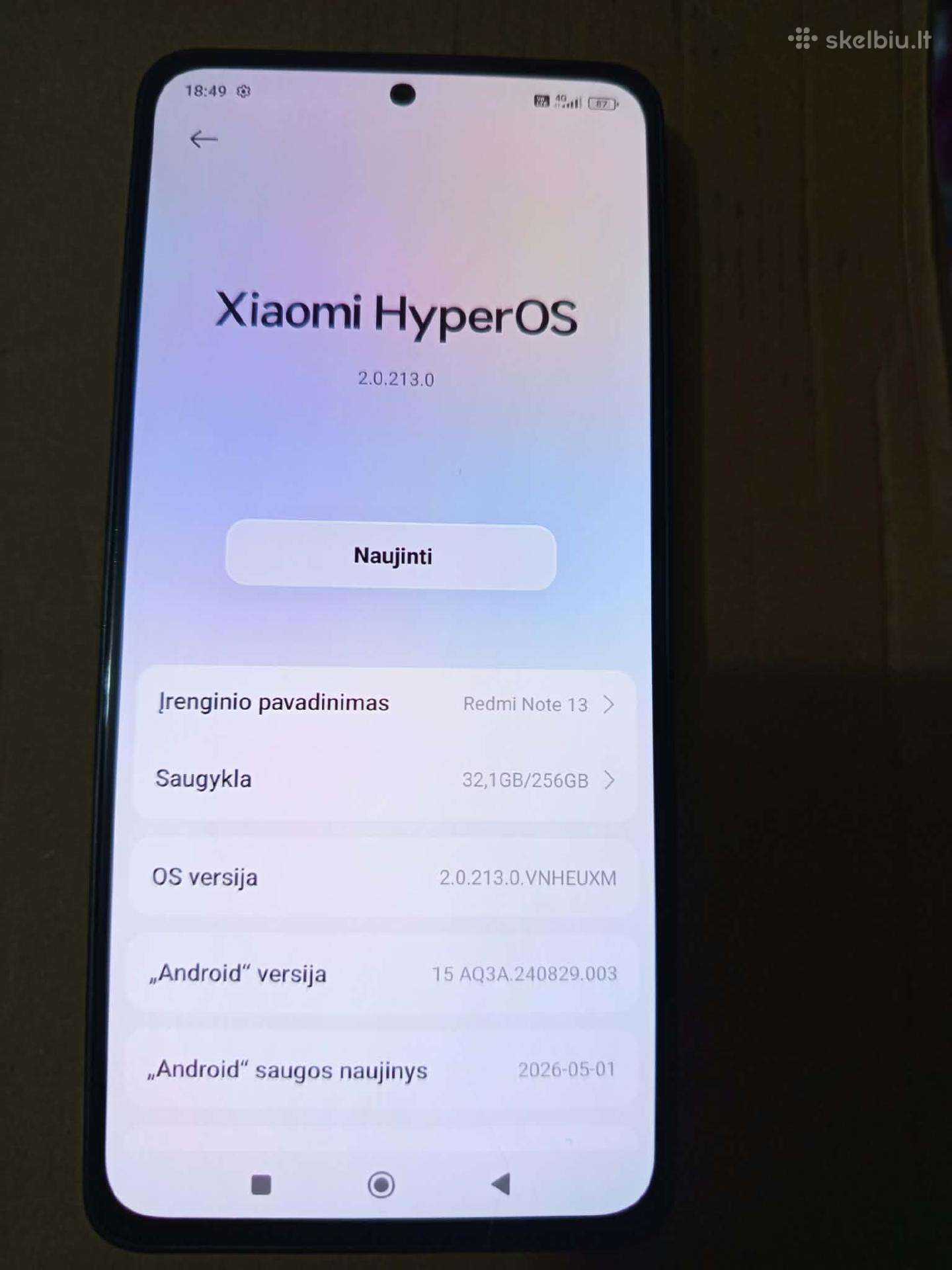 Xaomi Redmi 13 note