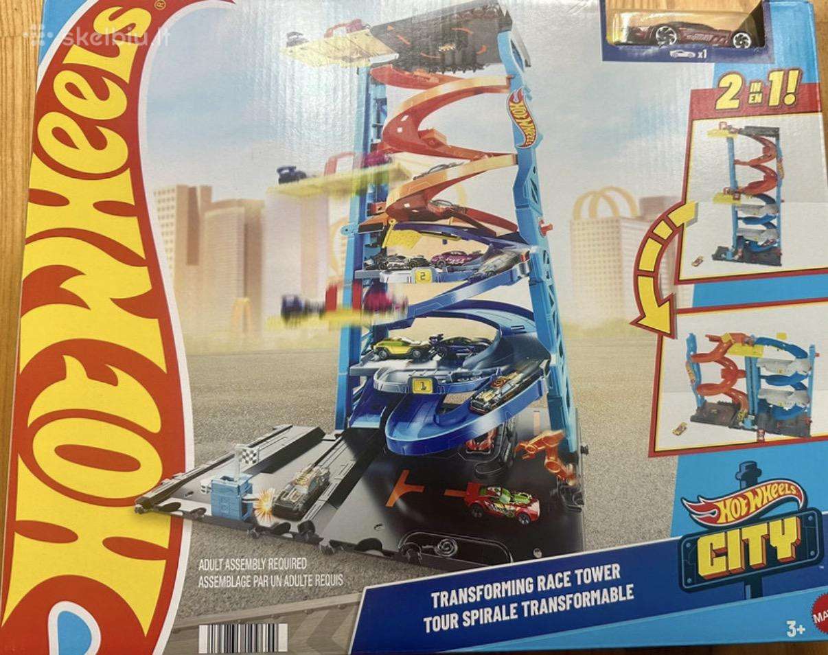 Hot wheels 2in1 transforming race tower