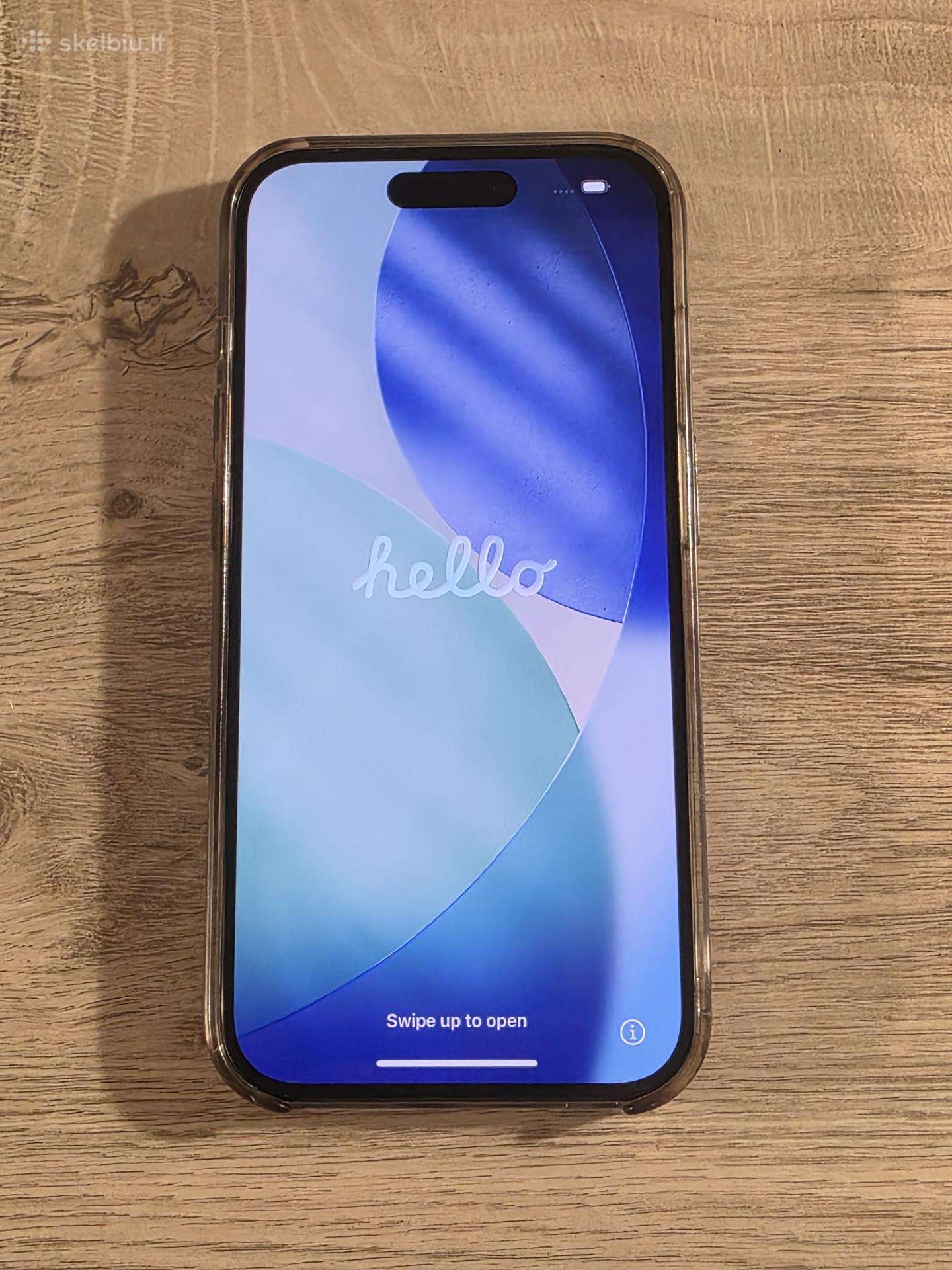iPhone 15 Pro, Blue Titanium, 128gb