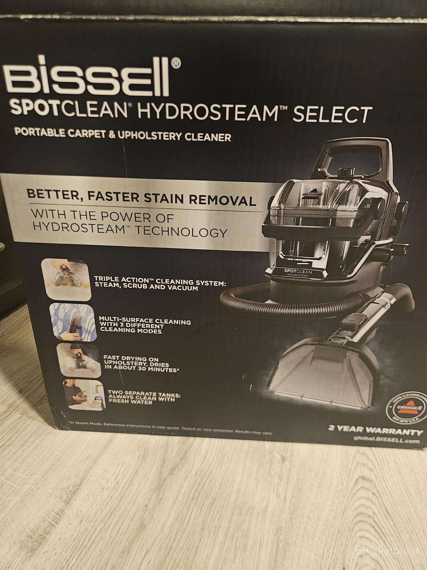 Plaunantis siurblys Bissell Spotclean hidtosteam