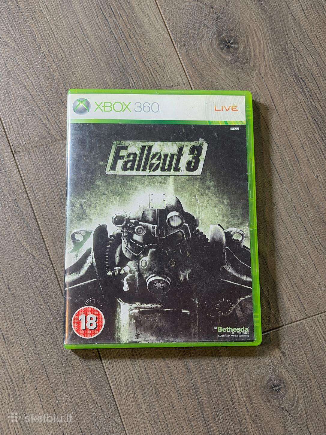 Xbox 360 žaidimas/fallout 3